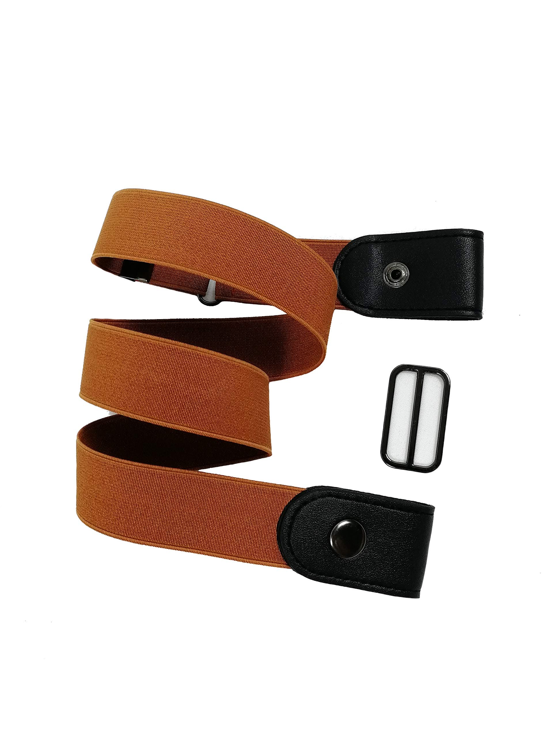 CNHUALAI Invisible Belt Women Men Kids Elastic Waist Belt No Buckle Stretch for Jeans