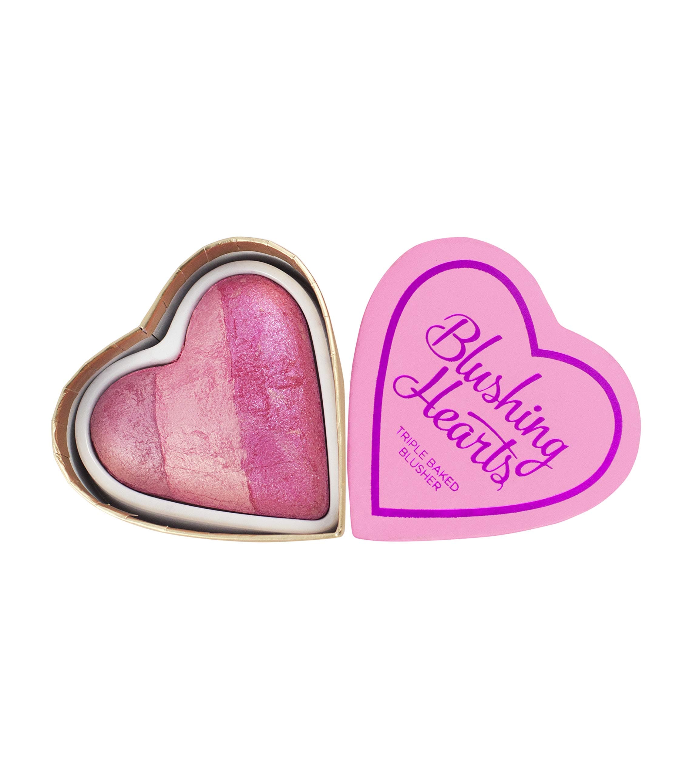 Makeup Revolution London I Heart Makeup Hearts Blusher Blushing Heart, 10g
