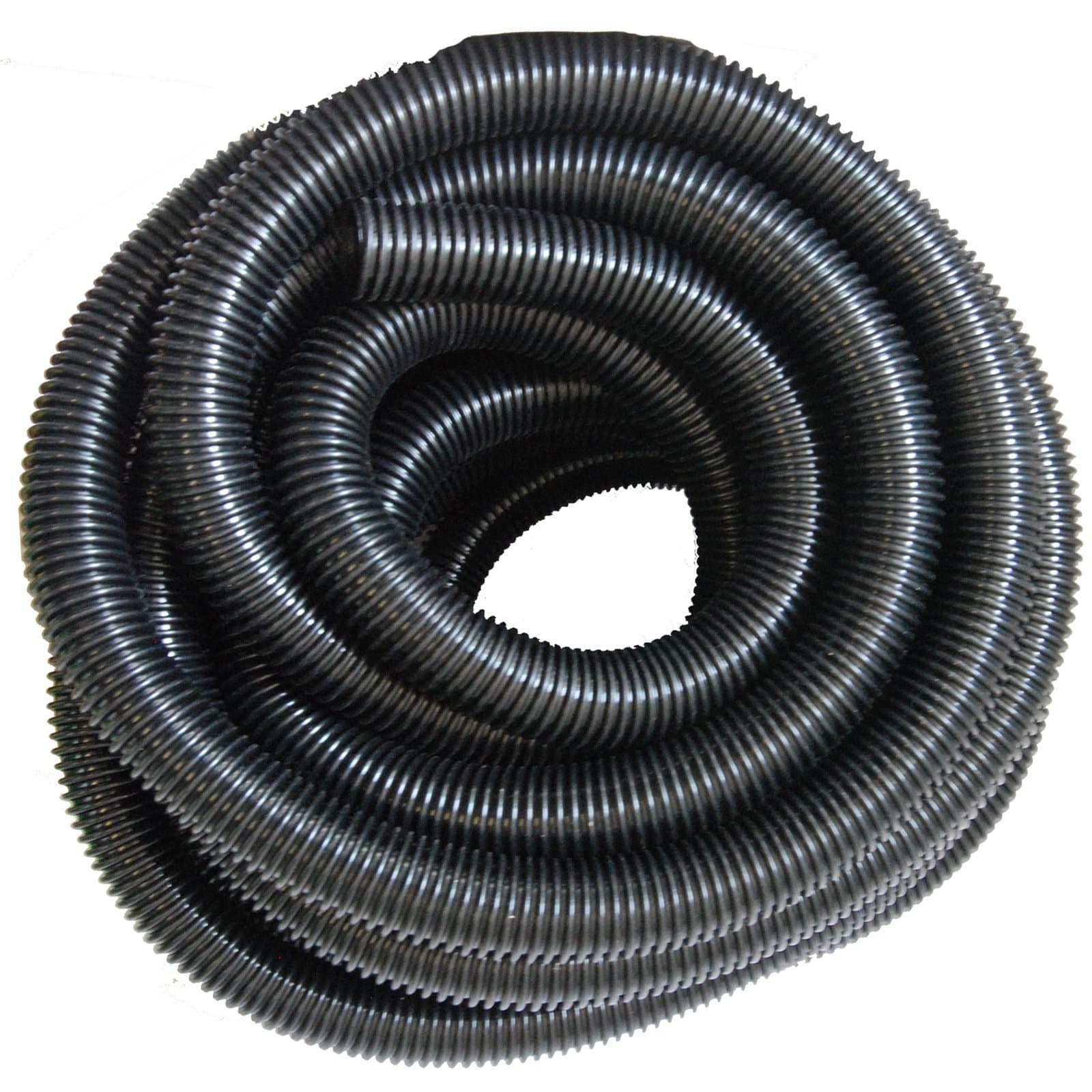 – 1.25 Inch (32mm) Black Corrugated Flexible Hose Fish Pond Pump Marine Flexi Pipe (5 Metre)