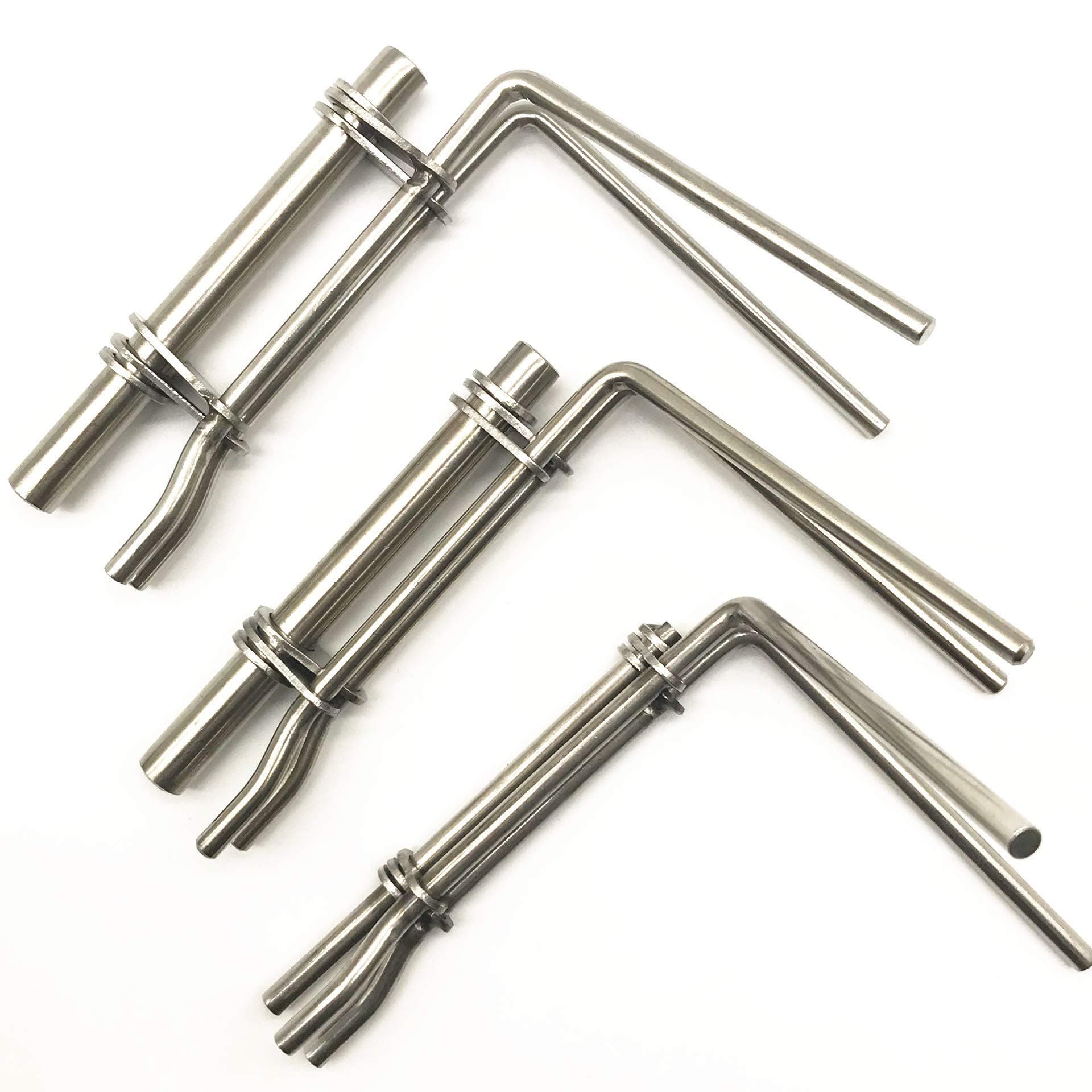 SHENKENUO 3pc Hydraulic Cylinder Piston Rod Seal U-Cup Installation Tool Kit Set Universal J05321