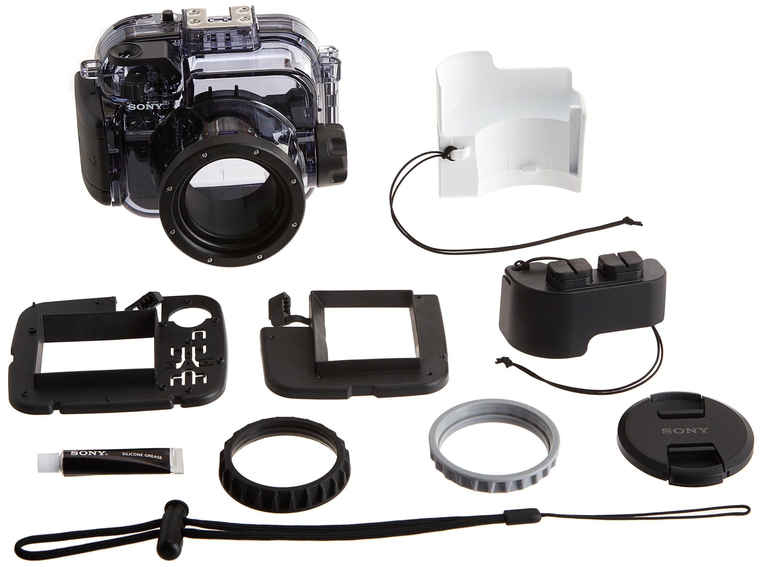 SonyRX100 Underwater Housing for RX100-series Cameras Underwater Camera Housing, Clear (MPK-URX100A)
