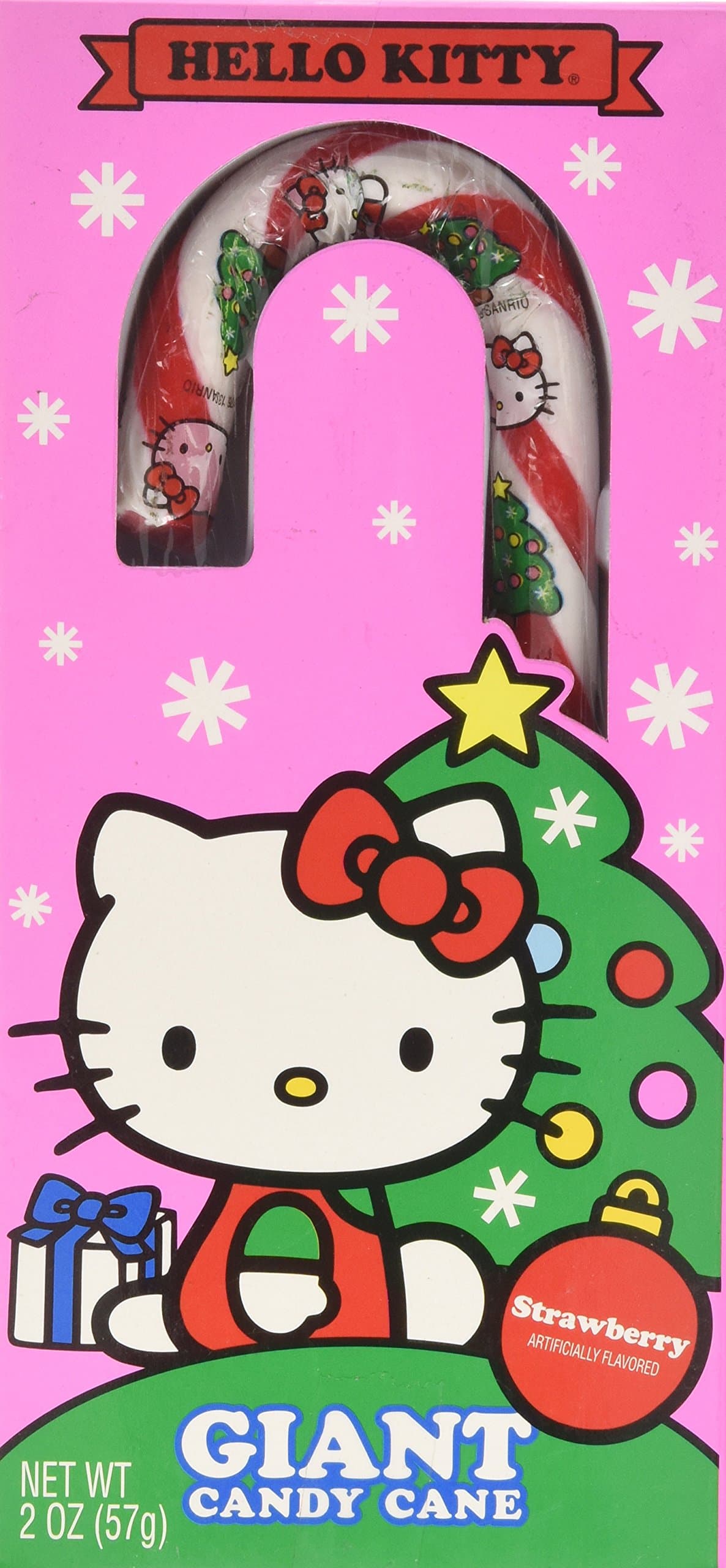 Hello Kitty Giant Candy Cane, Strawberry (Limited Edition)