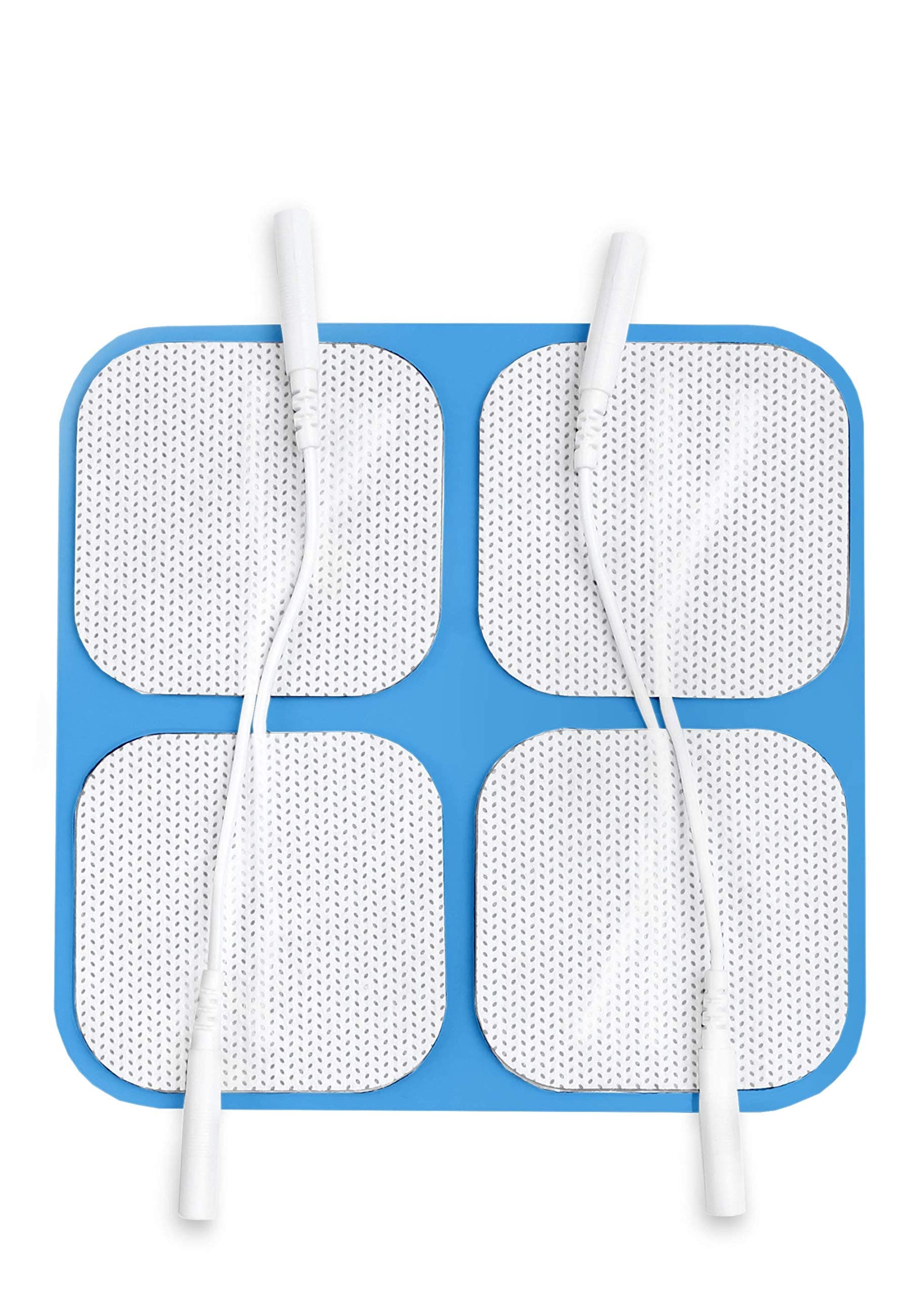 TensCare Superior Silver Blue Gel Electrode Pads For Sensitive Skin, 5.1 cm x 5.1 cm, 1 piece