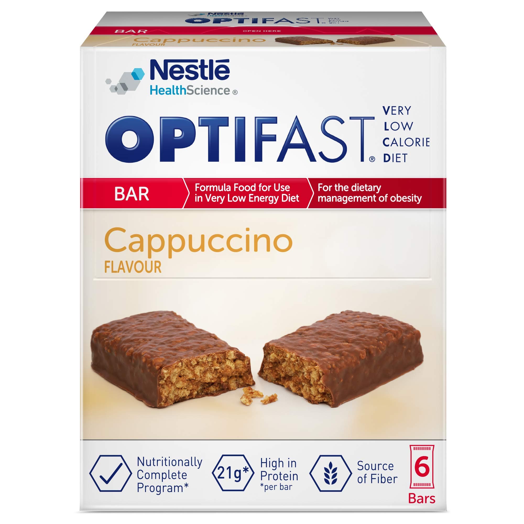 Very Low Calorie Diet Bar Cappucino Flavor, 390gm