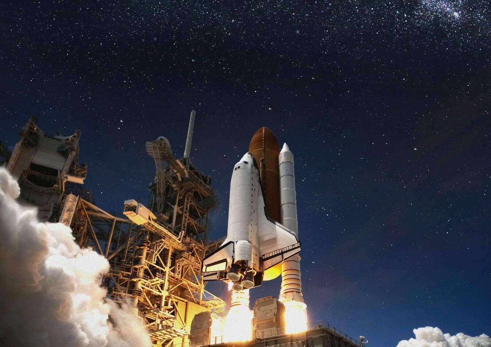 Destination Vinyl Posters A1 Space Shuttle Launch Poster Art Print 60 x 90cm 180gsm - Astronat #13041