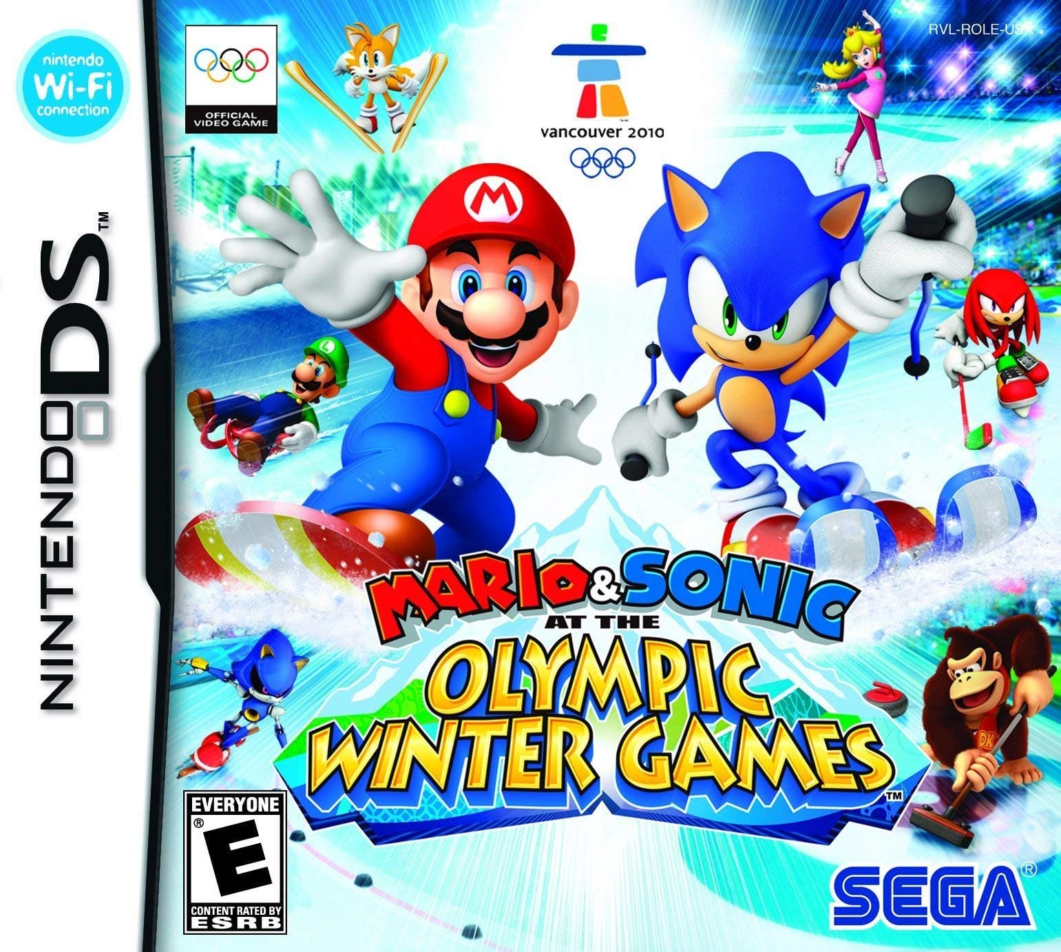 Mario and Sonic at the Olympic Winter Games - Nintendo DS (Renewed)