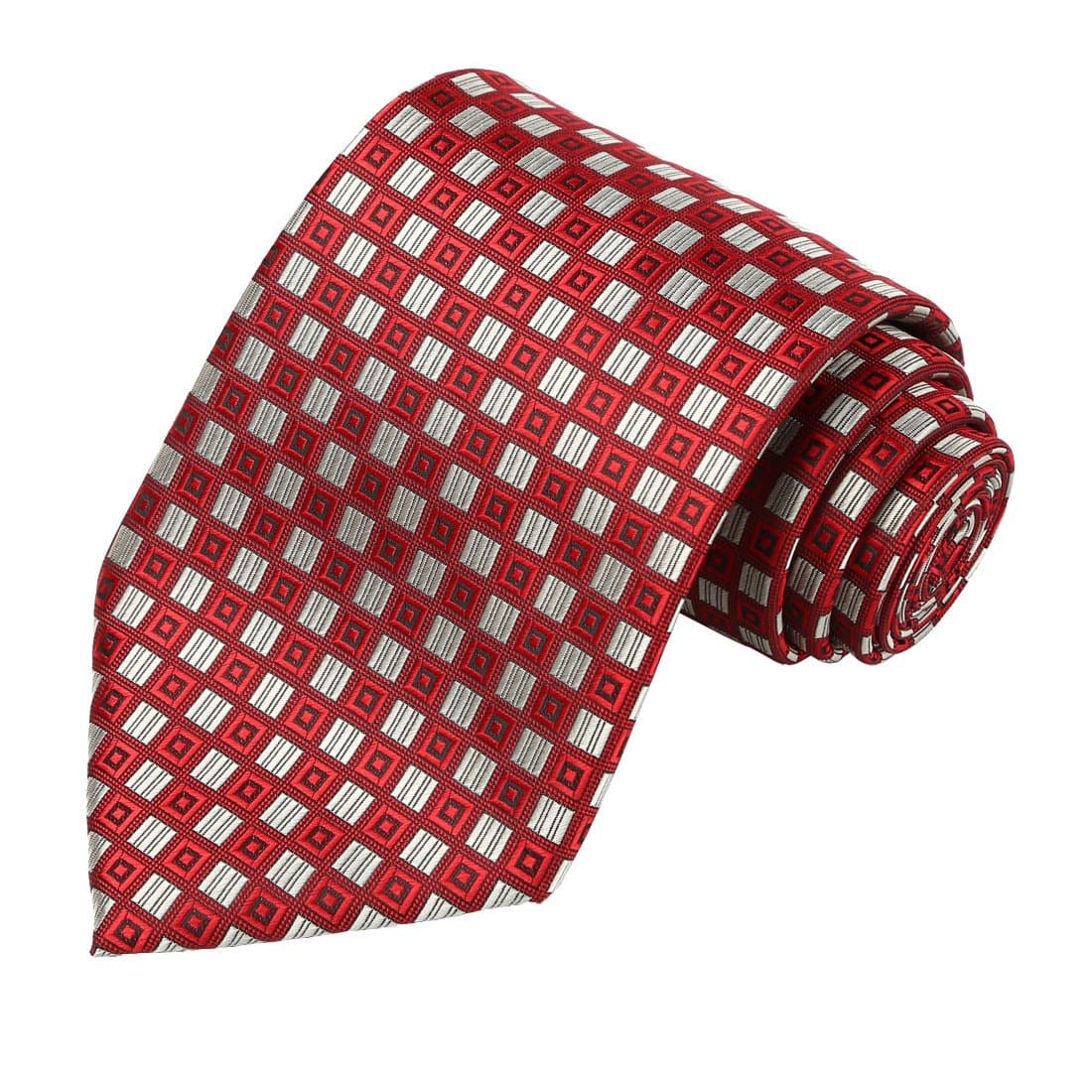 KissTiesTall Men Navy Extra Long Tie Blue Striped Necktie + Gift Box(63'' XL)