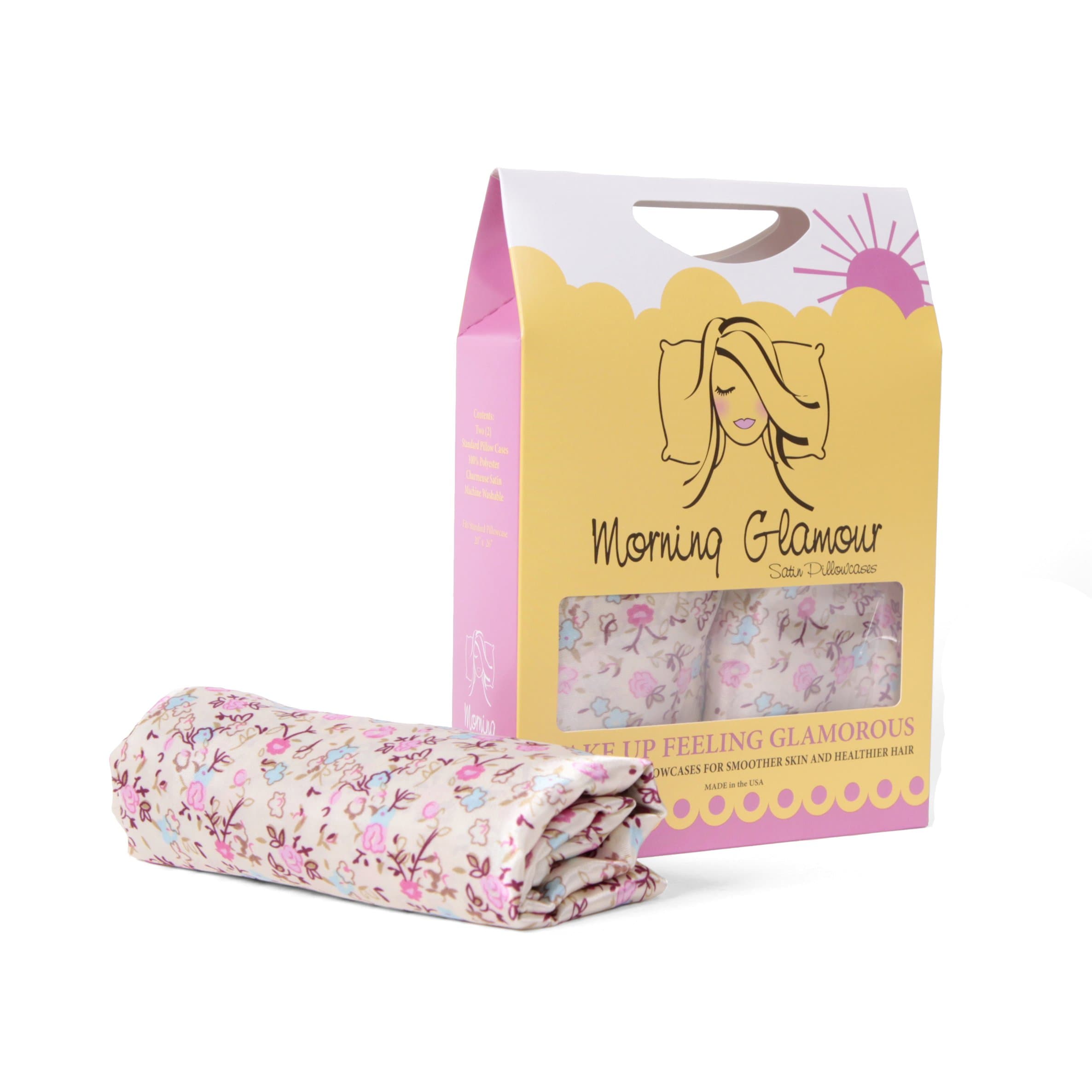 Morning Glamour 2-Pack Signature Box Pillowcases, Floral