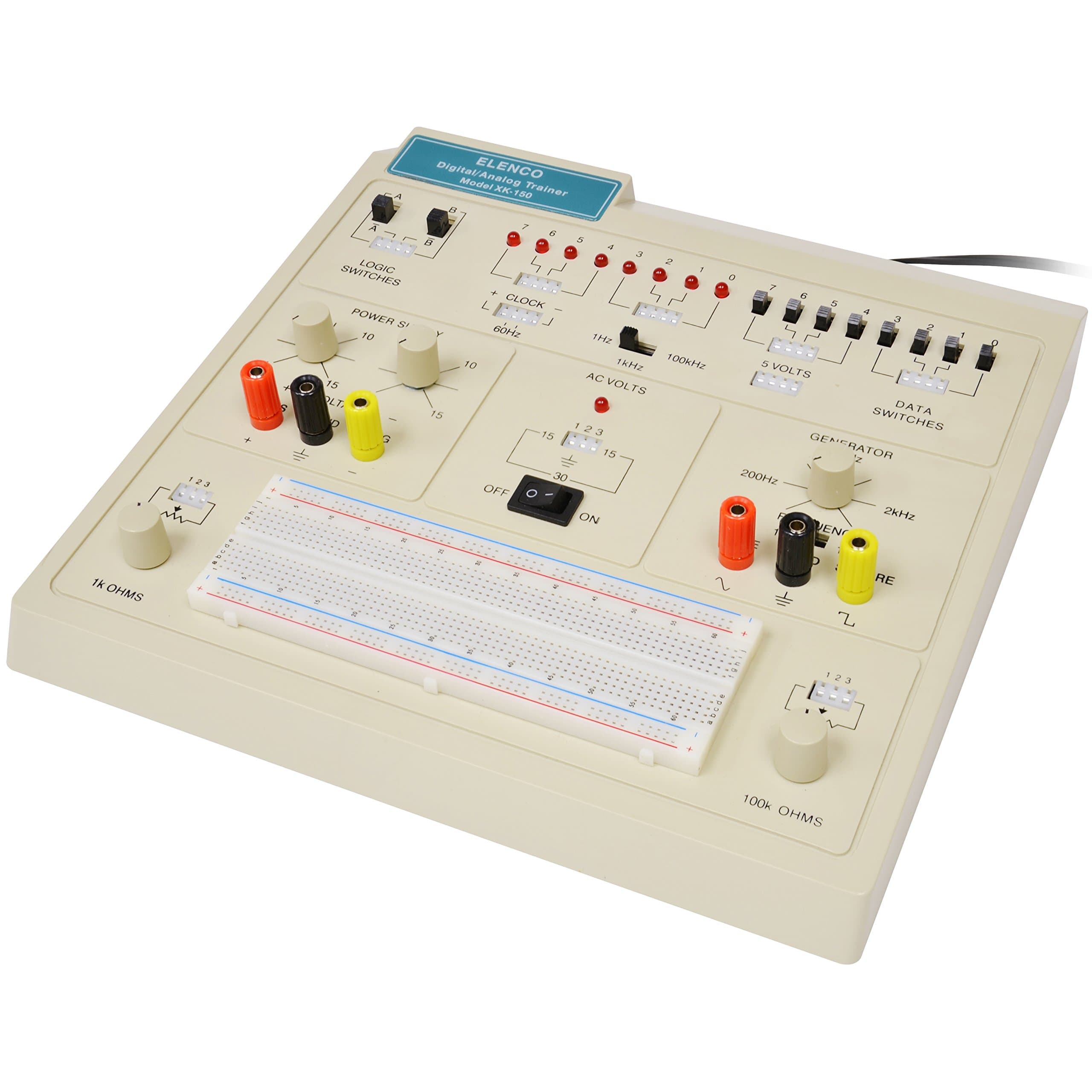 Digital/Analog Trainer - XK-150 by Elenco