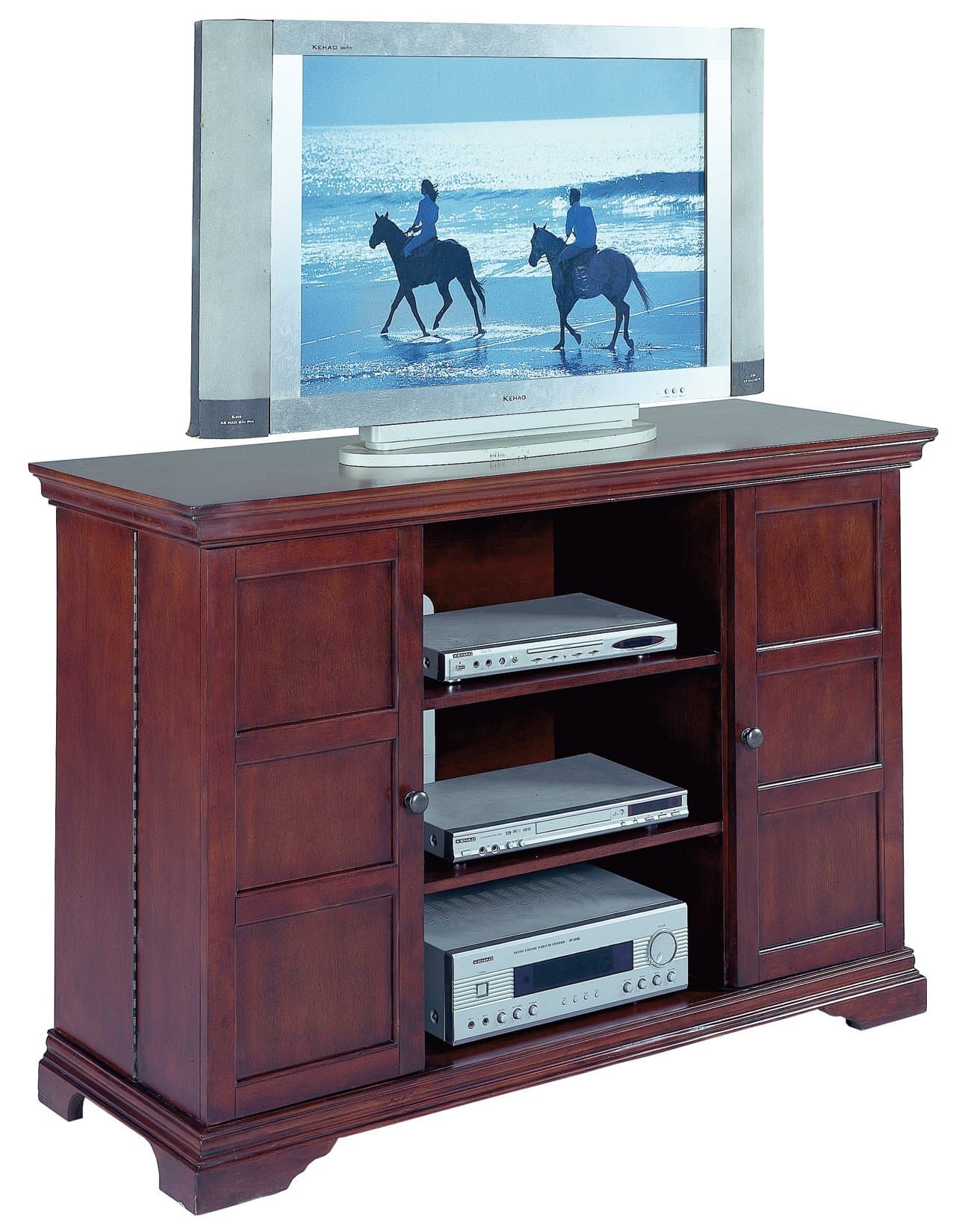 Michael Lynn Designs 54" TV Console, Cherry Finish