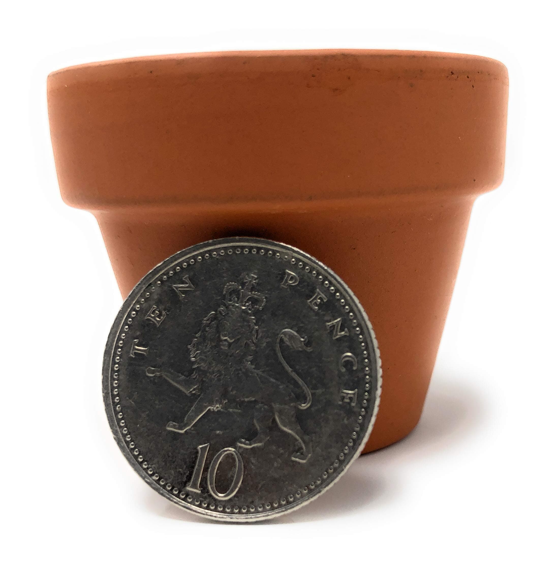 Kitchen Herbs 5cm Mini Terracotta Pots (Pack of 10) 47 mm Diameter