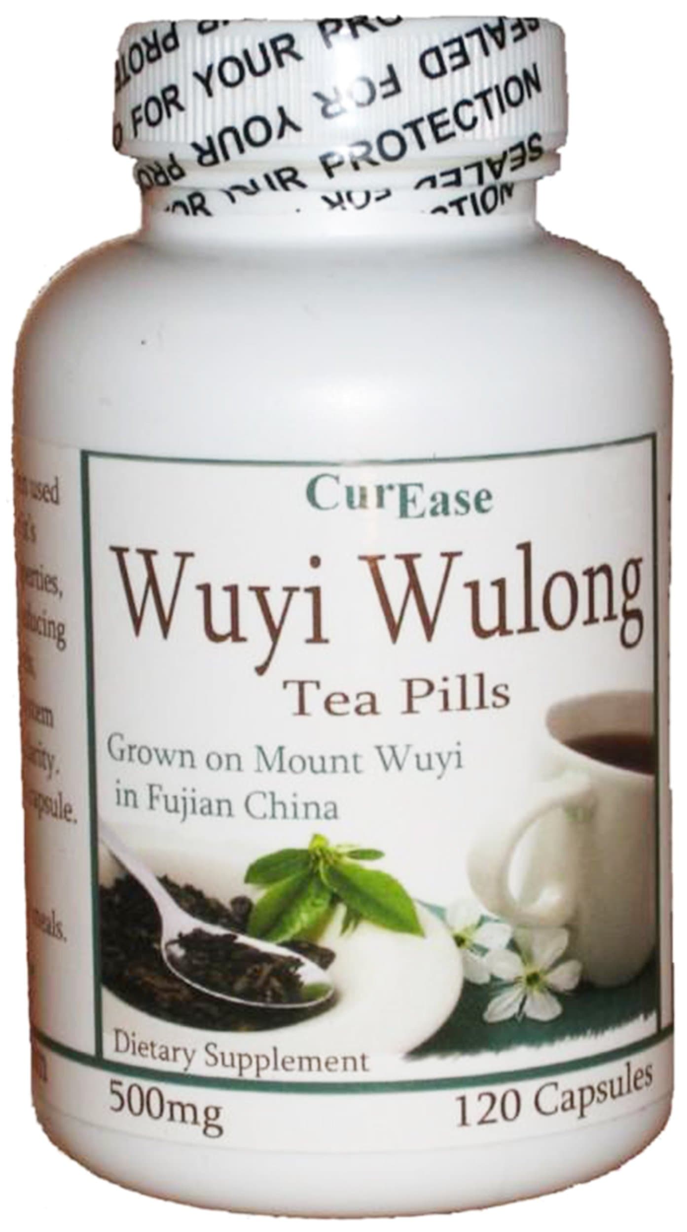Wuyi Wulong Tea Capsules 500mg 120 Capsules 60 Servings