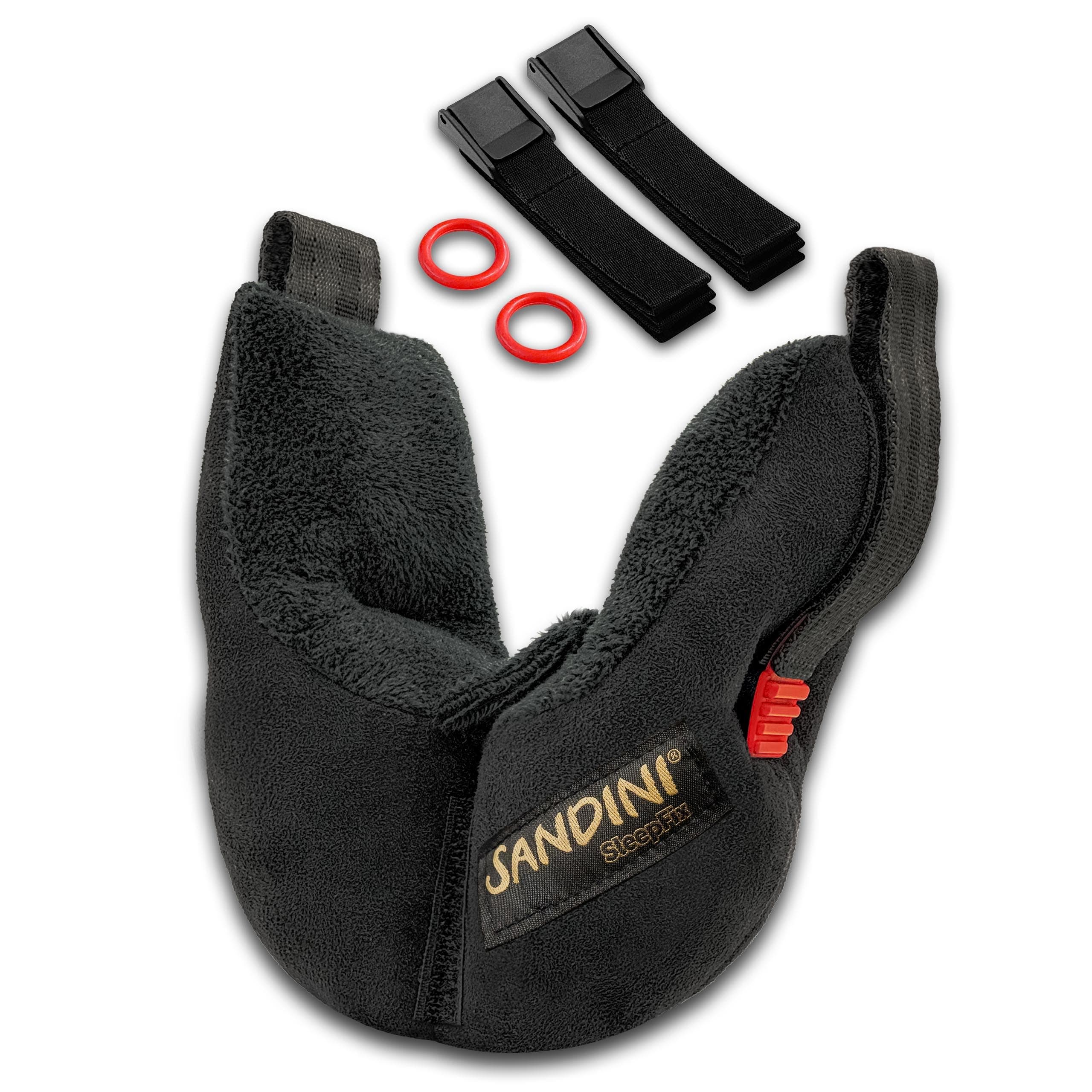 SANDINI SleepFix® Kids BASIC – Child neck pillow/Neck cushion/Sleeping pillow for kids with support function – Child seat accessory as BASIC version for car/bike/travel – Designed in Germany/Made