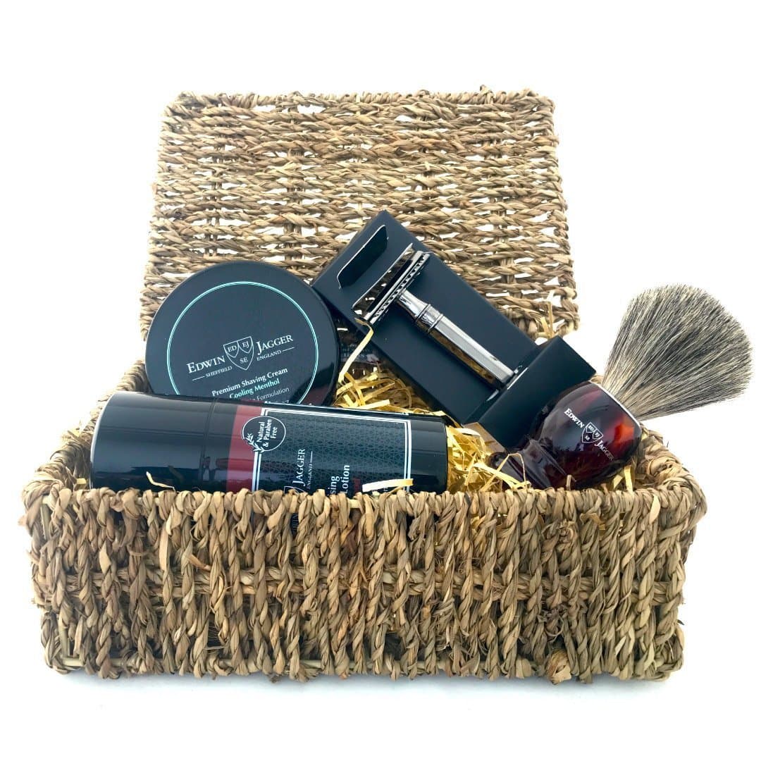 Edwin Jagger Diamond Safety Razor Hamper
