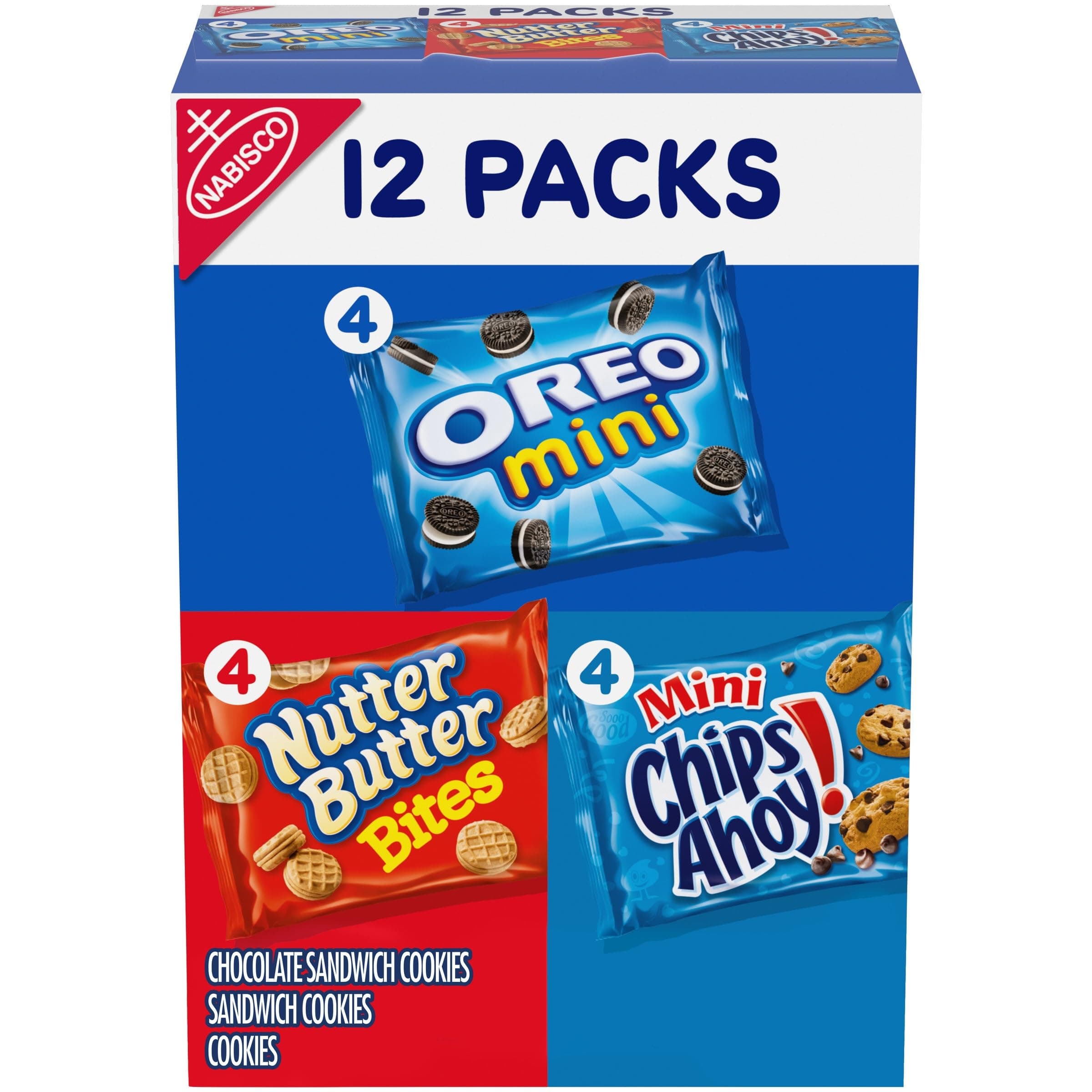Nabisco ナビスコアホイナッターバター＆オレオクッキーバラエティパック 336g 並行輸入品