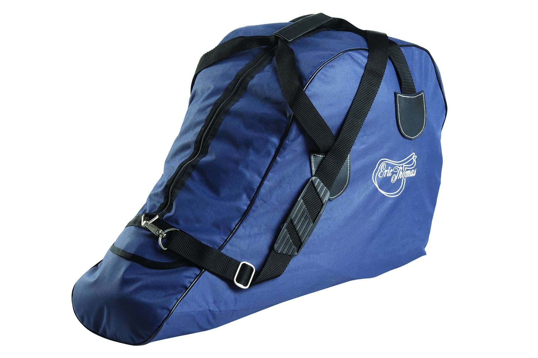 Eric Thomas Unisex Adult Saddle Carrying Bag - Navy/Black, One Size