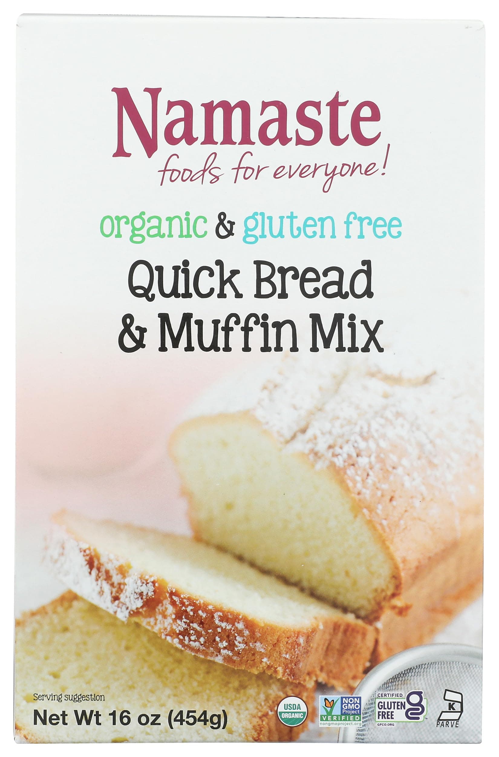 Organic Gluten Free Quick Bread & Muffin Mix, 16 Ounce – Allergen Free