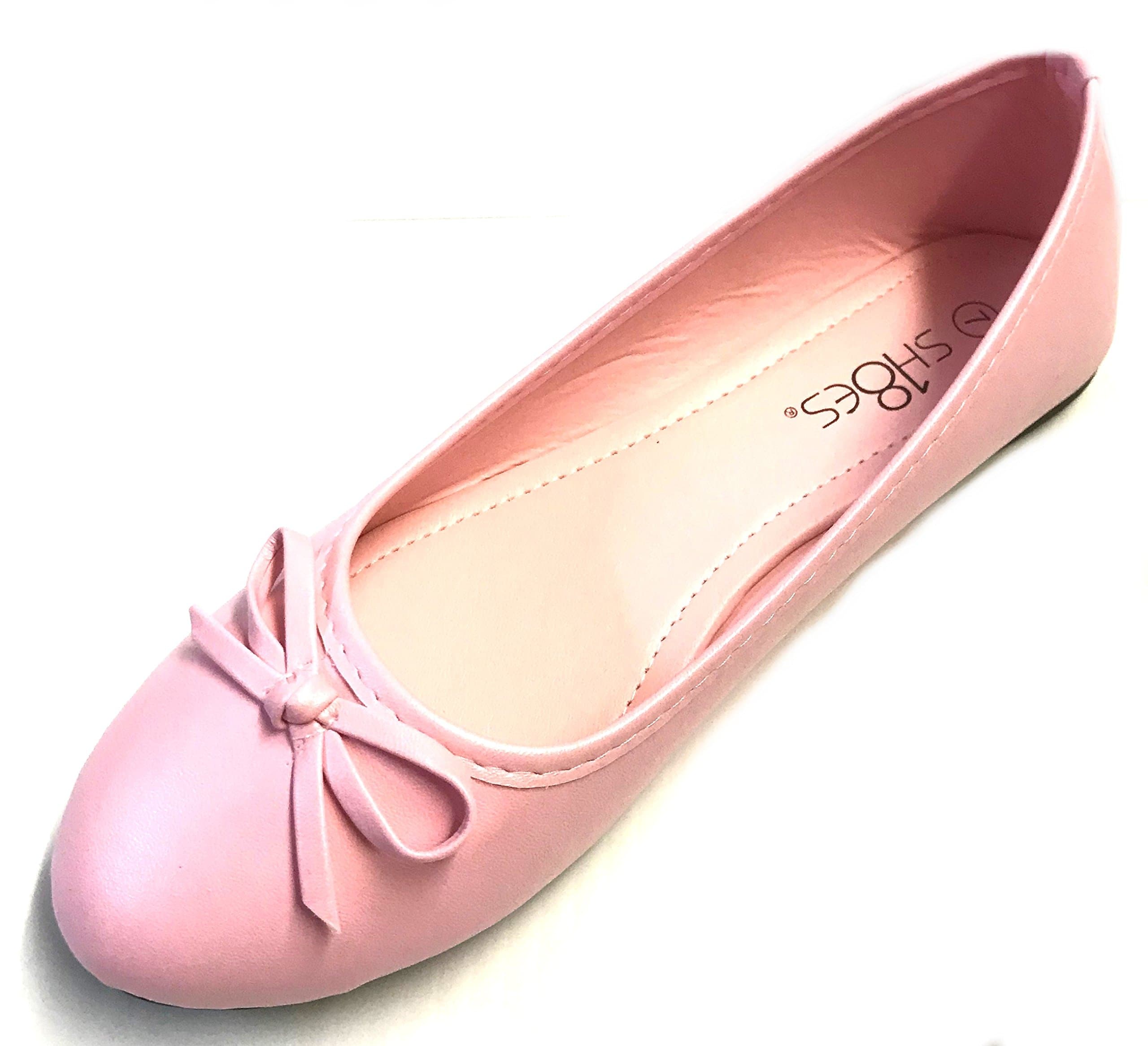 Shoes 18 Womens Ballerina Ballet Flats Shoe with Bow