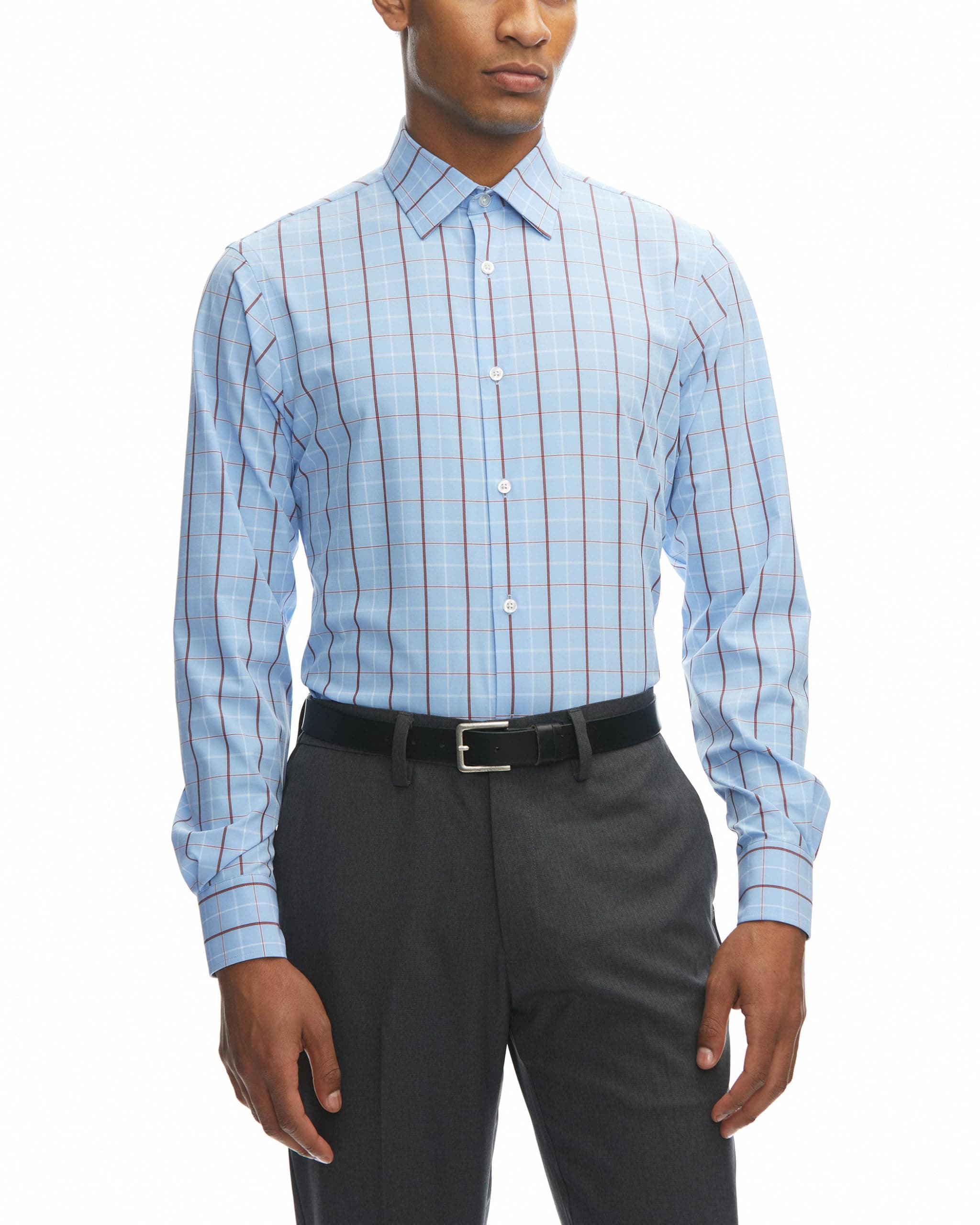 Haggar Men's Slim Fit Performance Comfort Shirt