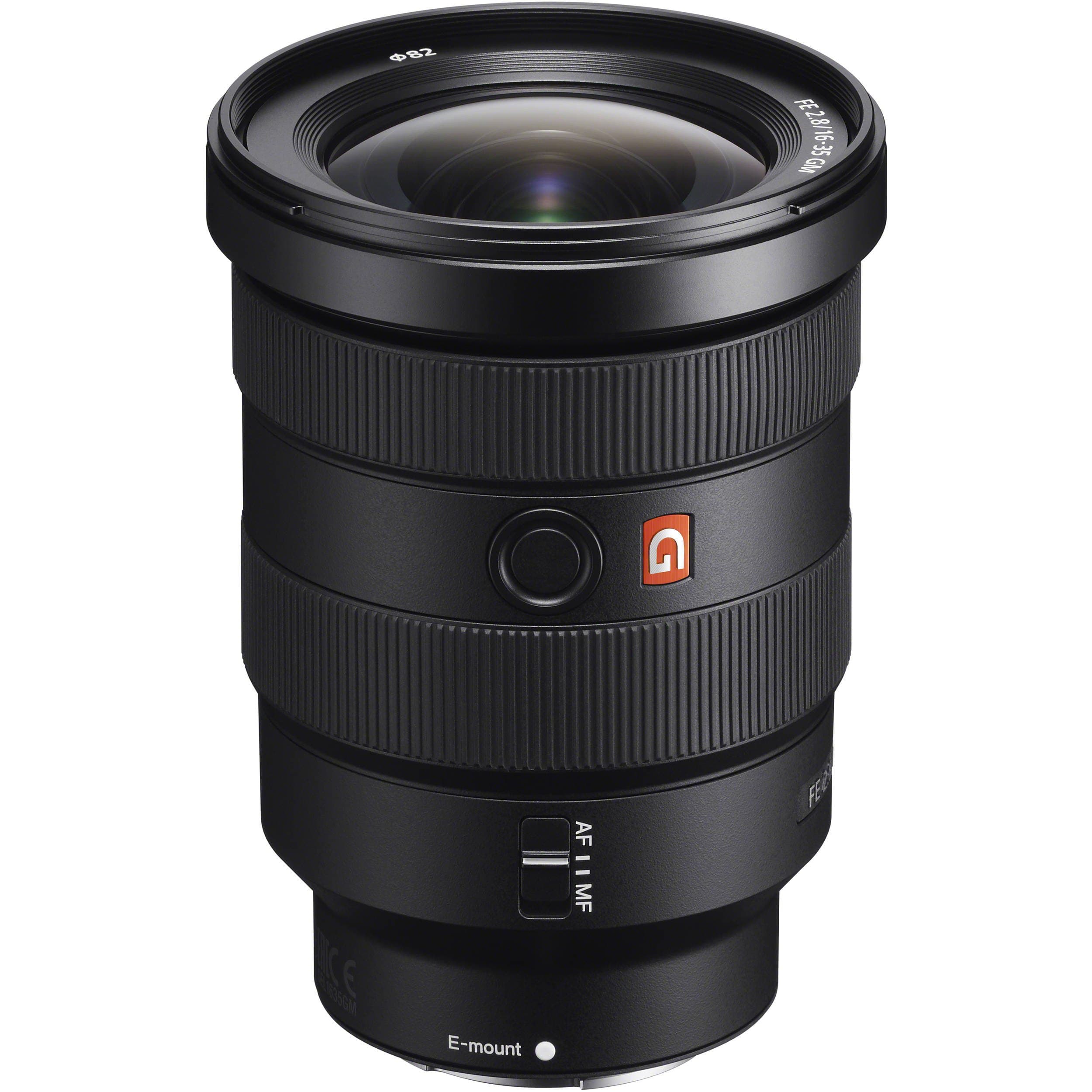 SEL1635GM 16-35mm f/2.8-22 Zoom Camera Lens, Black