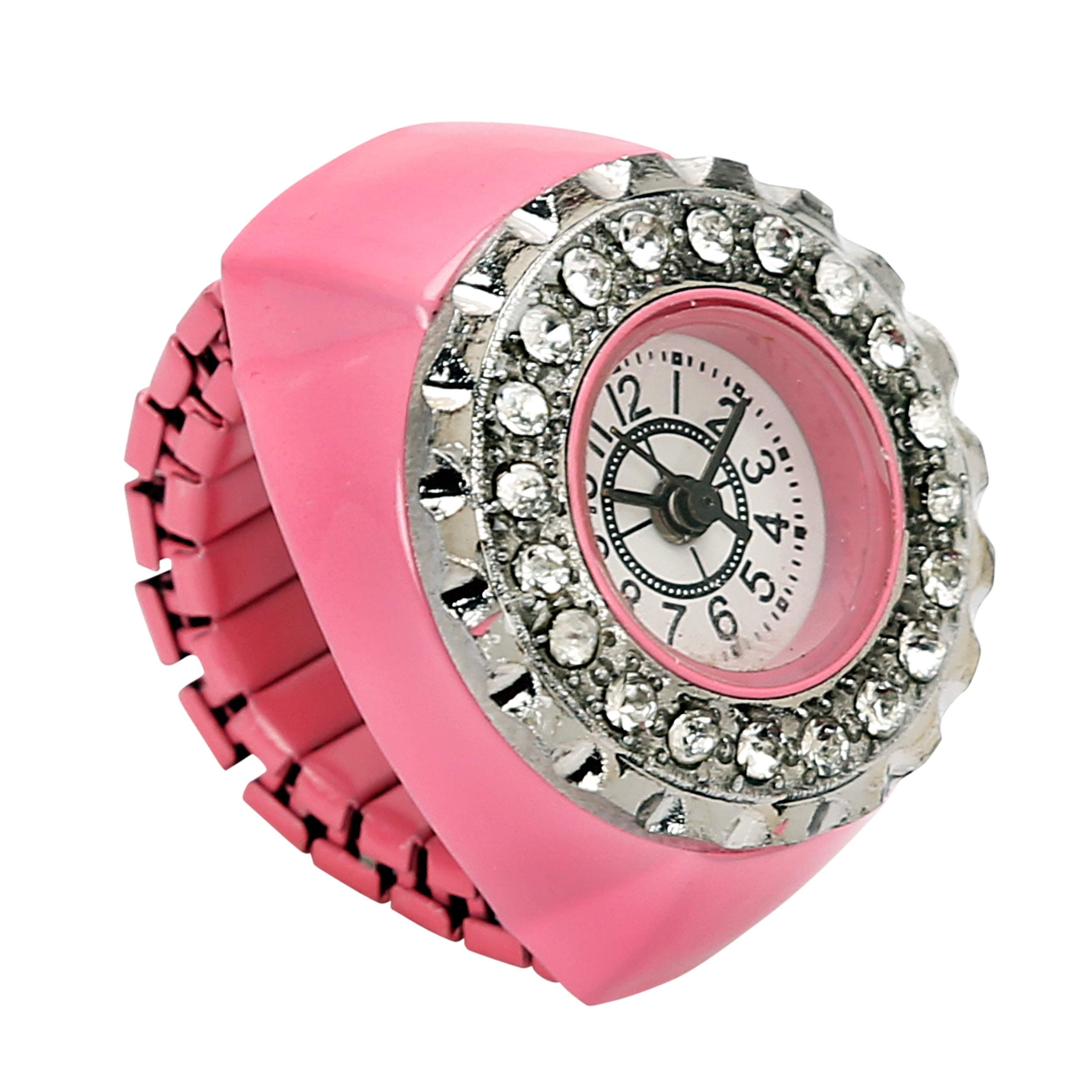 Jewellery Stylish Unisex Finger Ring Watch for Girls/Women/Men/Boys