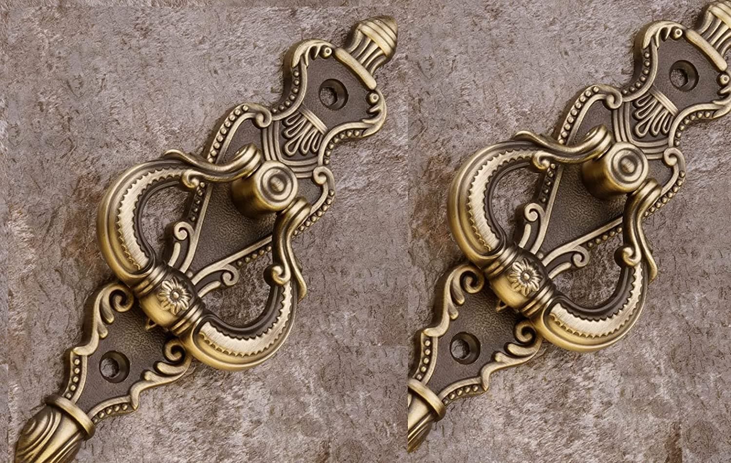 Door Knock with Ring Handle (Standard Size) 2 Piece