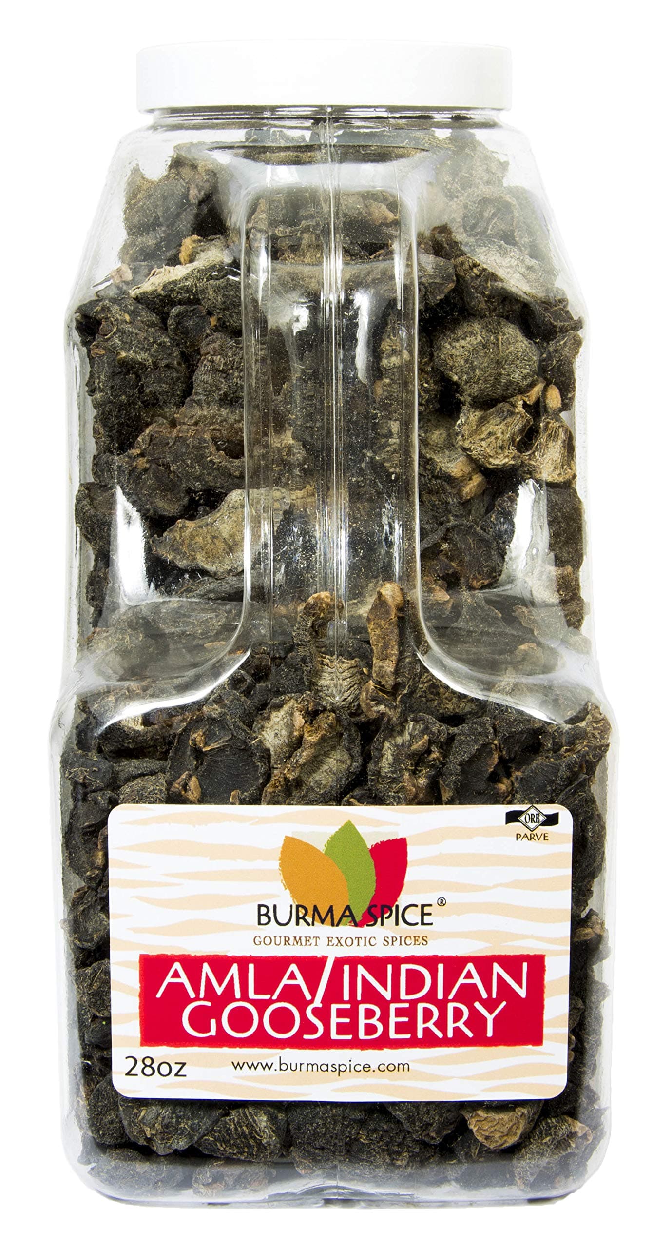 Dried Amla (Indian Gooseberry) | Indian Fruit | High Content of Vitamin C | Sour and Tangy Flavor 1.75 lbs.