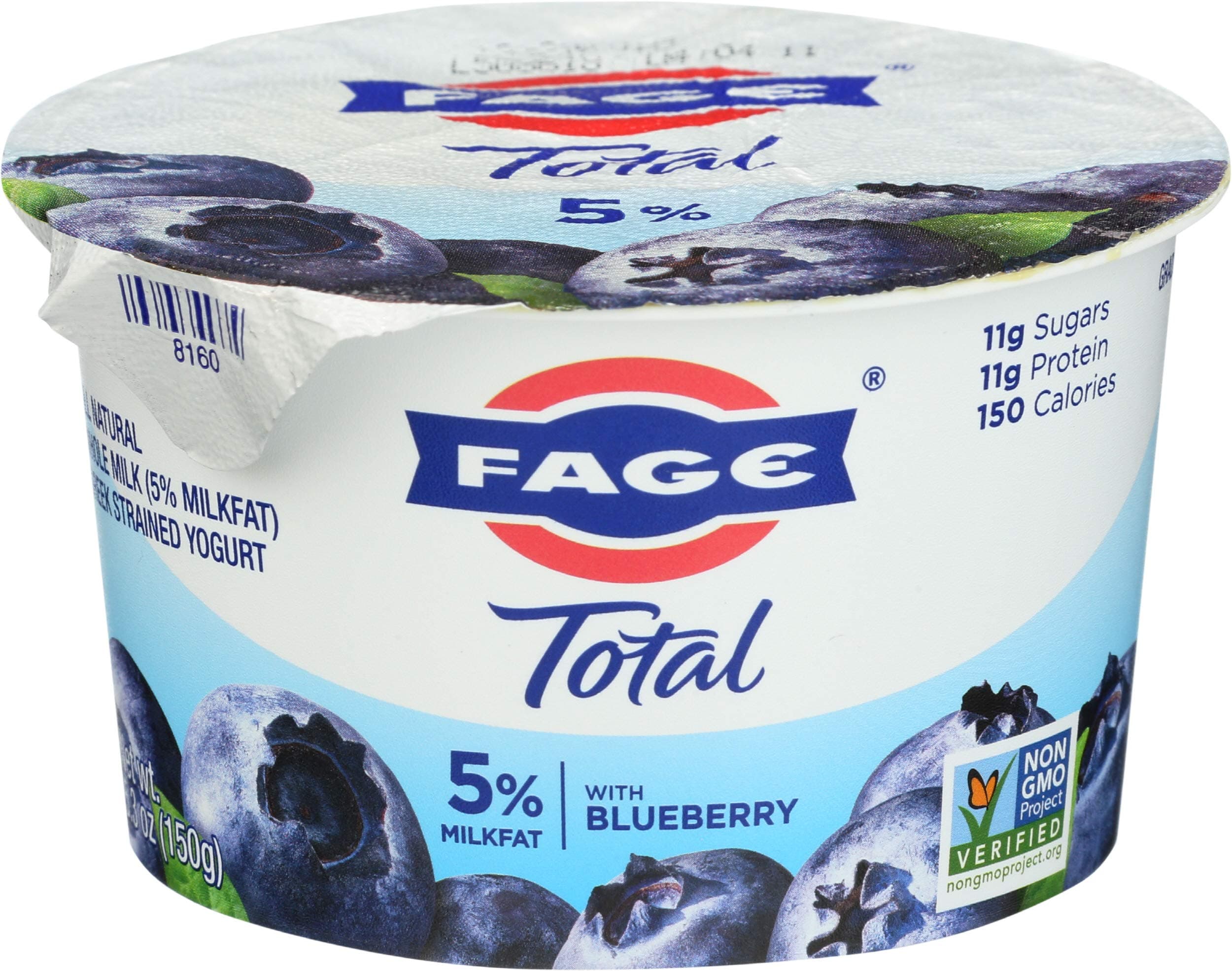 Fage, Yogurt Greek With Blueberry, 5.3 Ounce