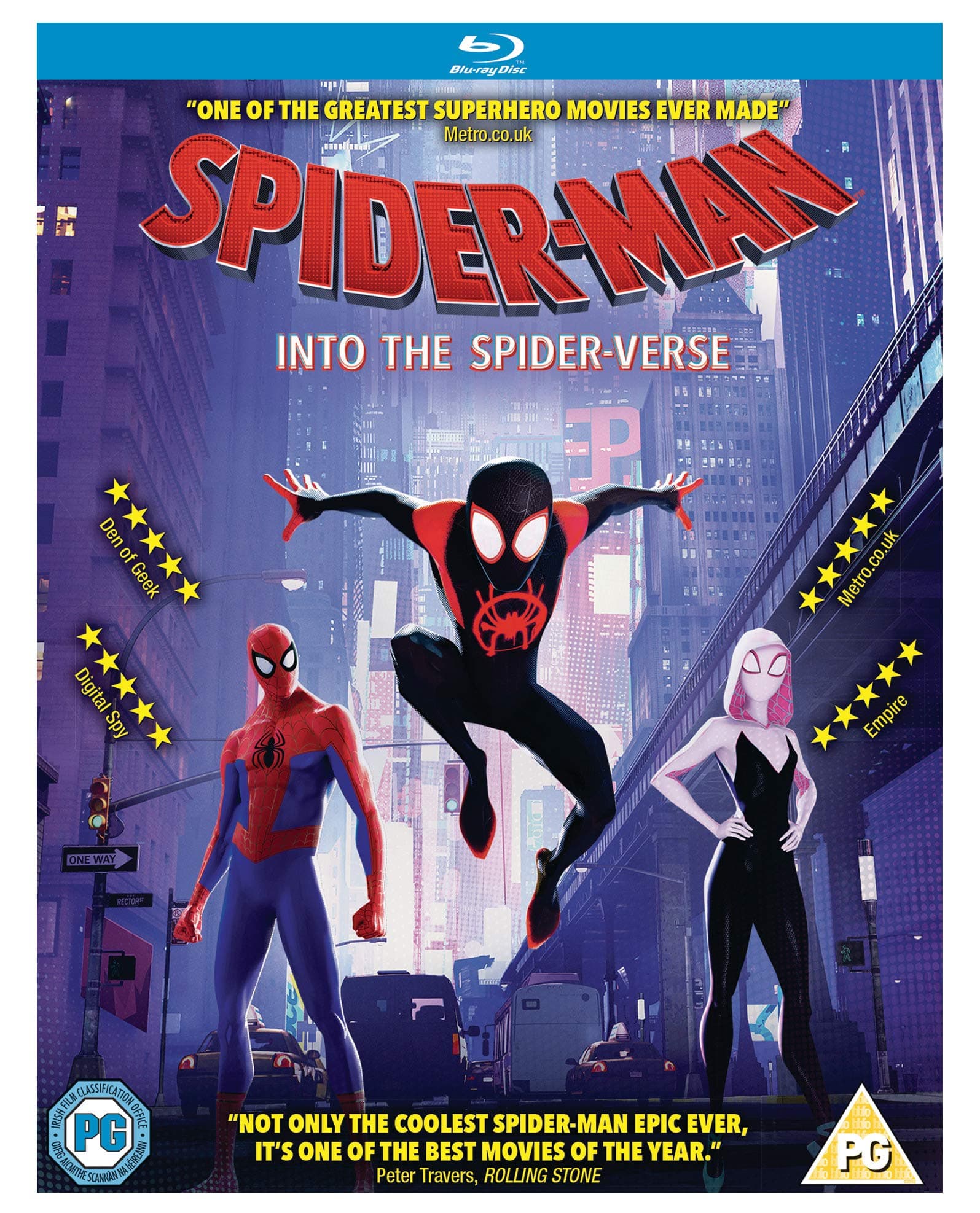 Spider-Man: Into the Spider-Verse [Blu-ray] [Region B] [2018]