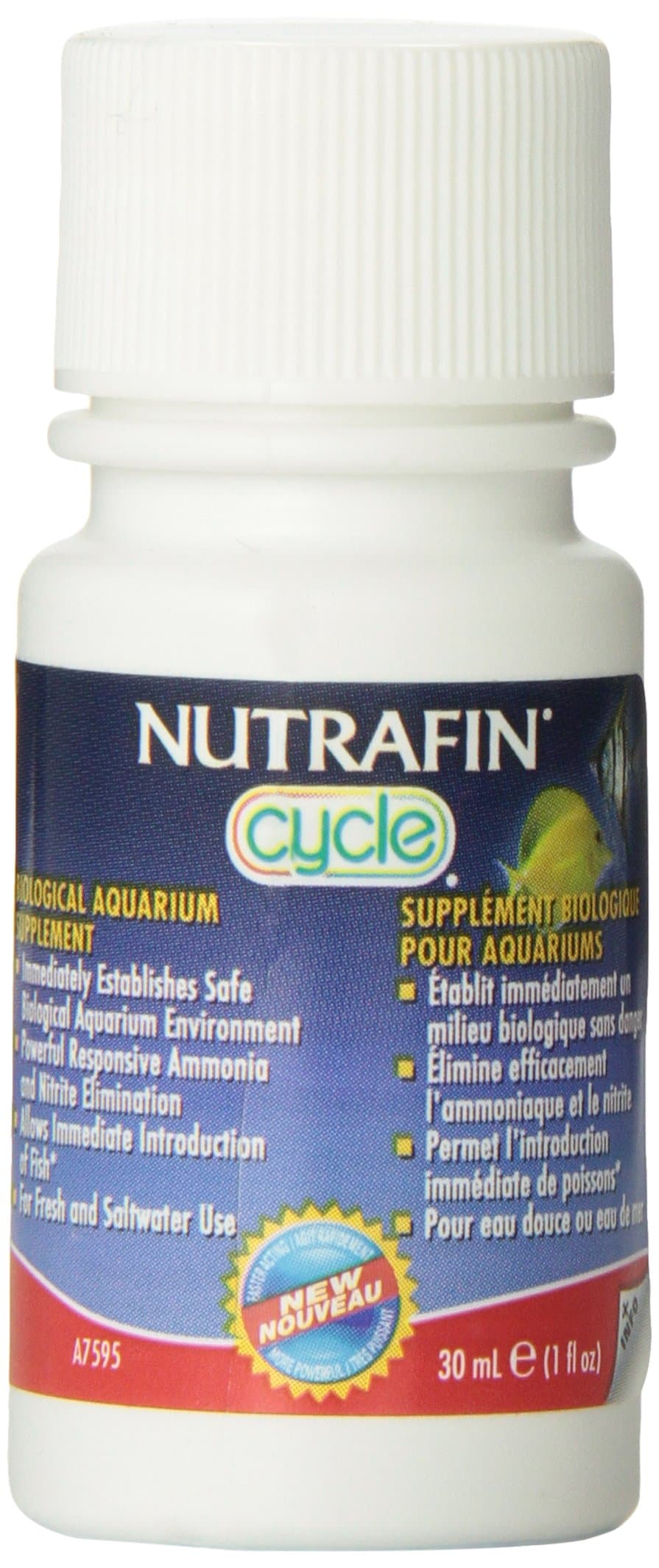 Hagen Nutrafin Cycle 30ml Liquid Water Treatment for Aquarium