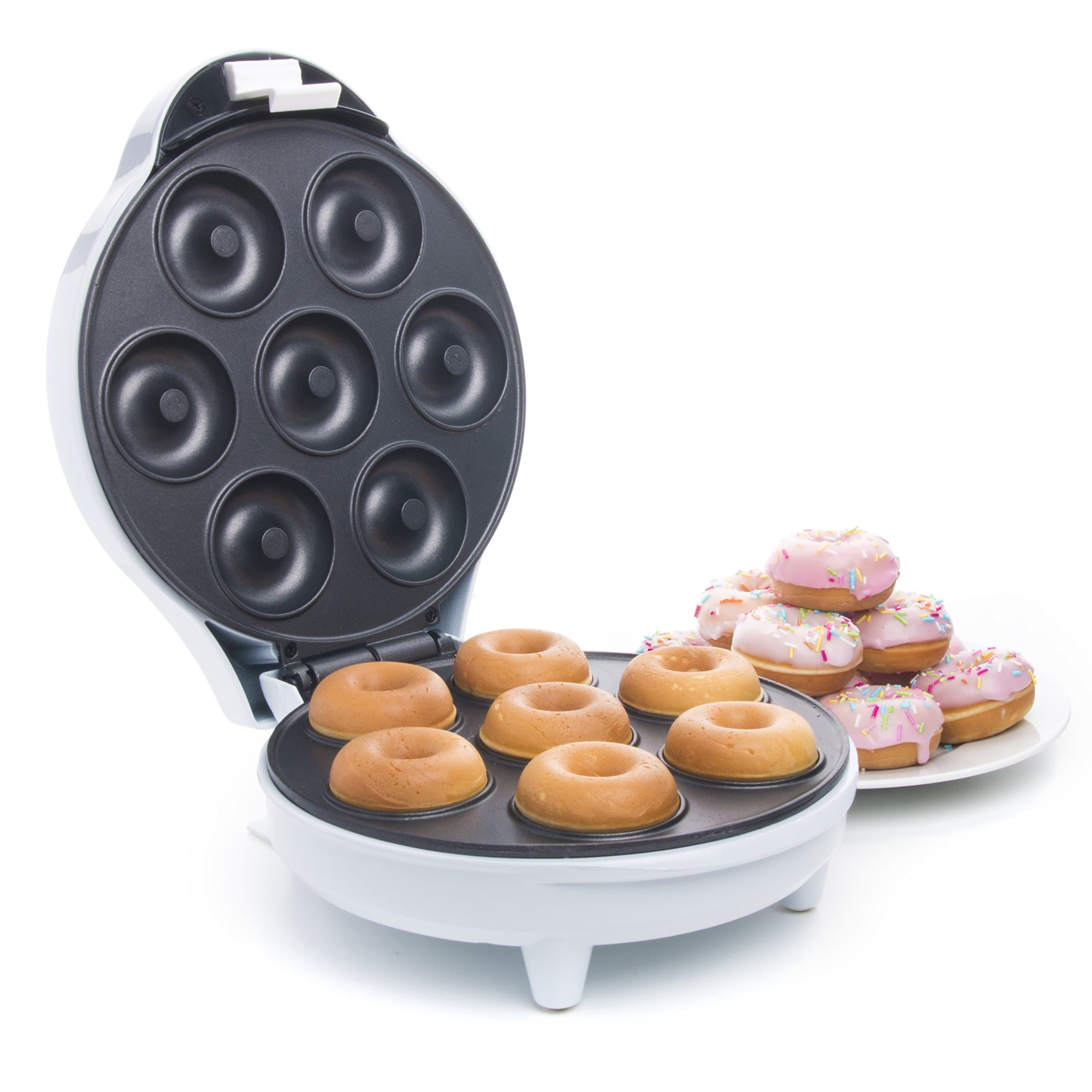 Donut Maker, Mini Donut Maker/Machine for 7 Doughnuts, UK Plug