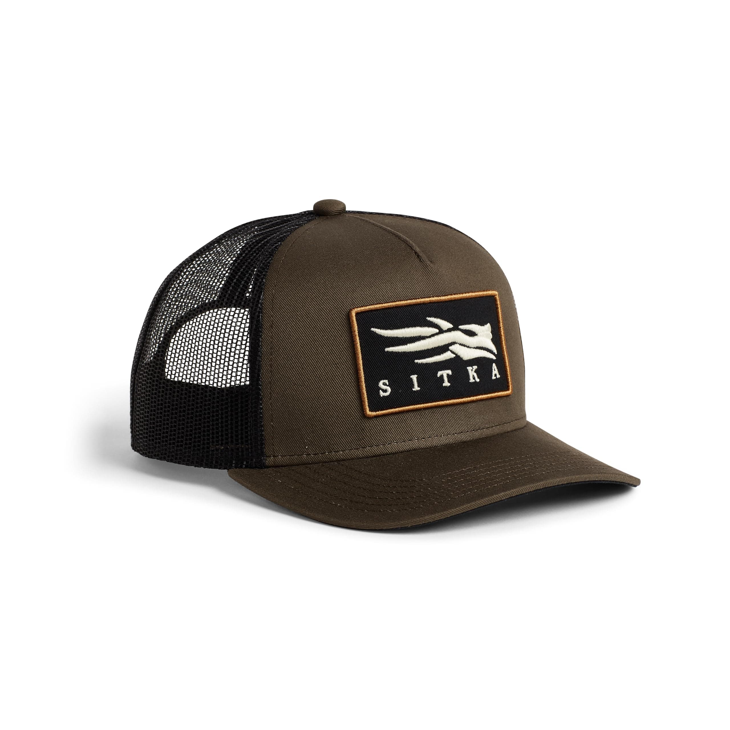 Icon Patch Hi Pro Trucker Hat - Adjustable Outdoor Snap Back Hat for Men