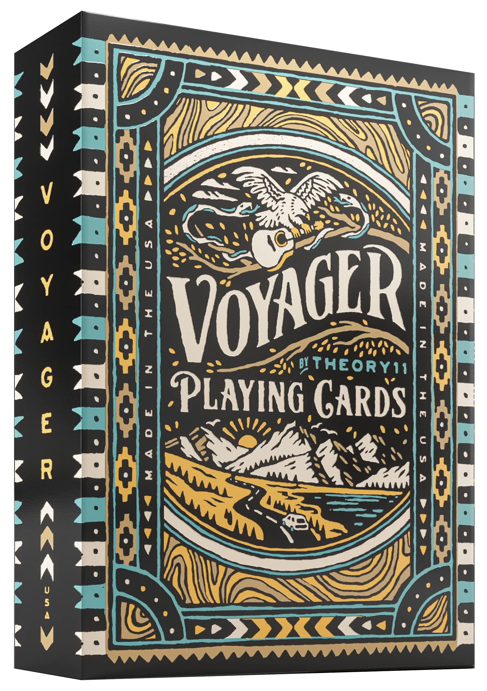 Theory11 Voyager Playing Cards Poker Magic Deck, Multicolor (CARDSVOYAGER)
