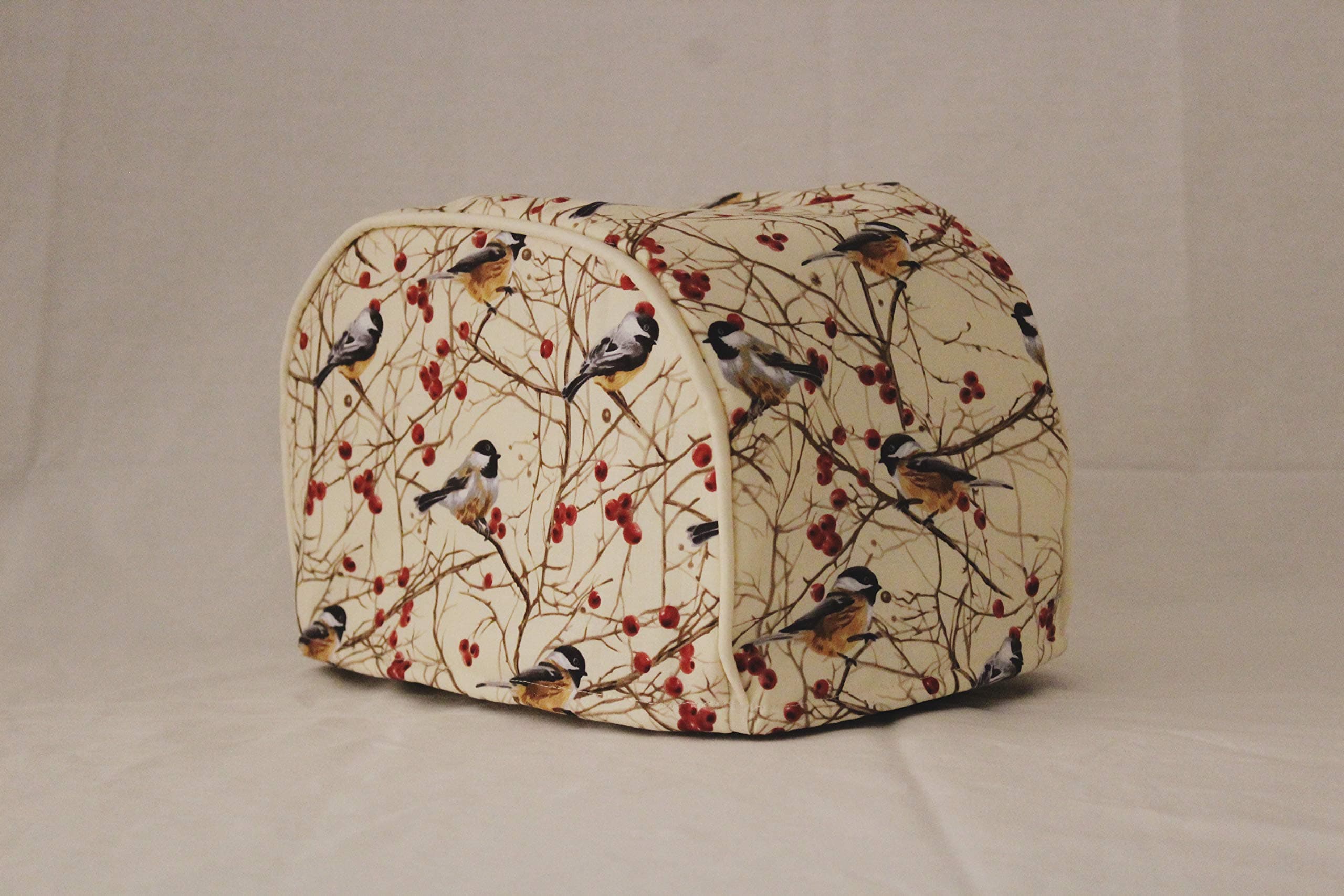Simple Home Inspirations 2 Slice Toaster Cover - Birds and Berries (2 Slice Reg)