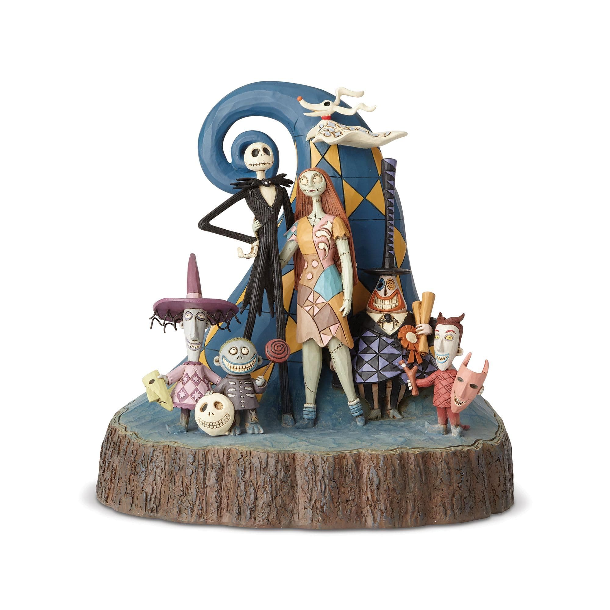 Disney Traditions by Jim Shore Nightmare Before Christmas Carved by Heart Figurine 8" Multicolor