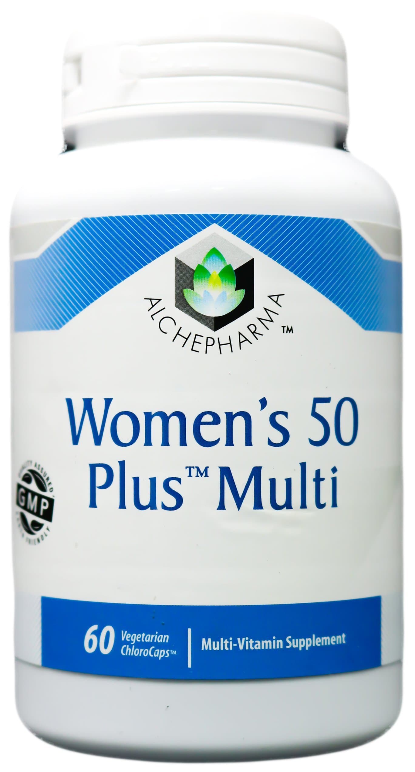 Women's 50 Plus Multi - 60 Vegetarian Chlorocaps