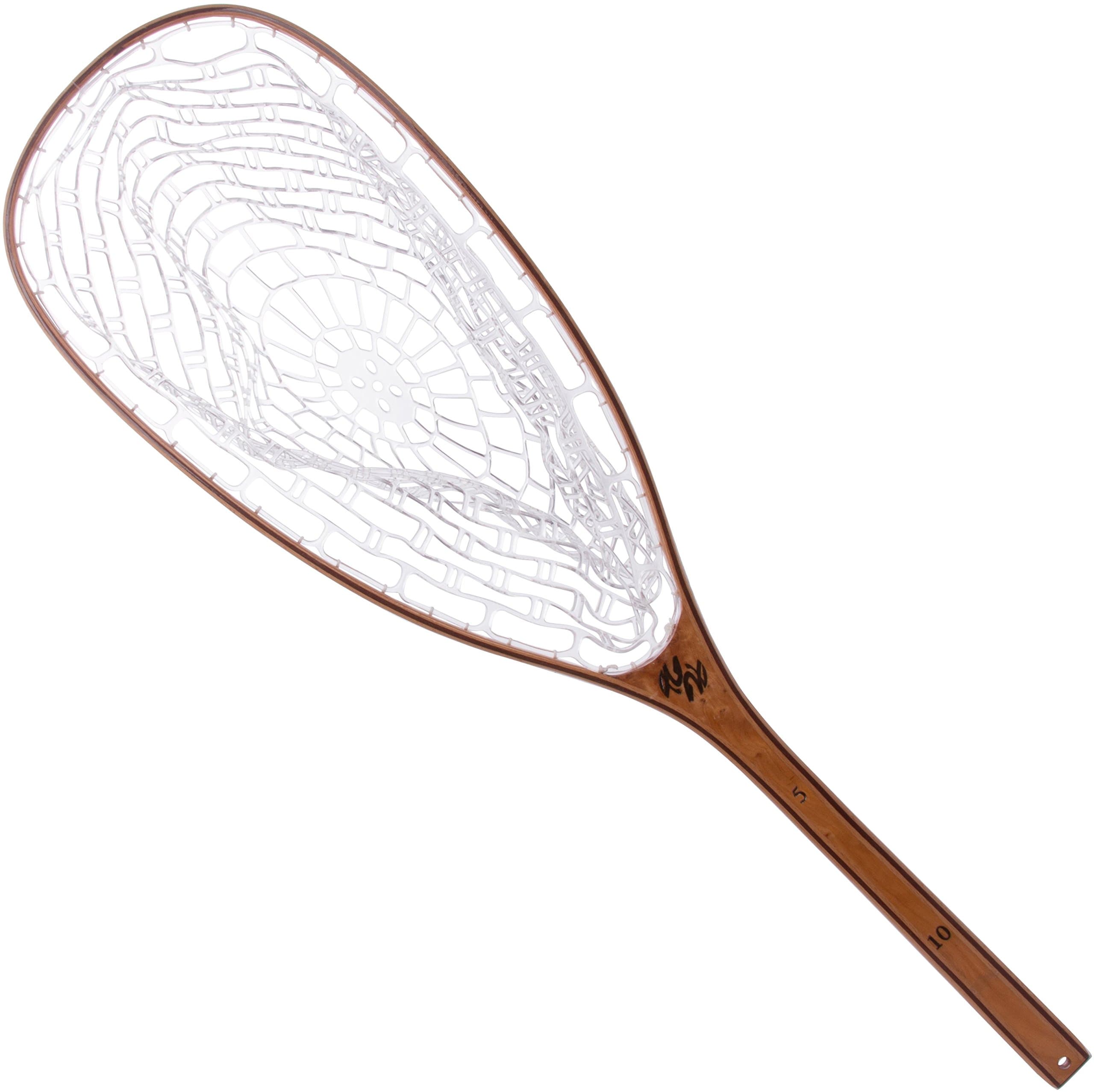 35" Fly Fishing Fish-Safe Net (Burl Wood)