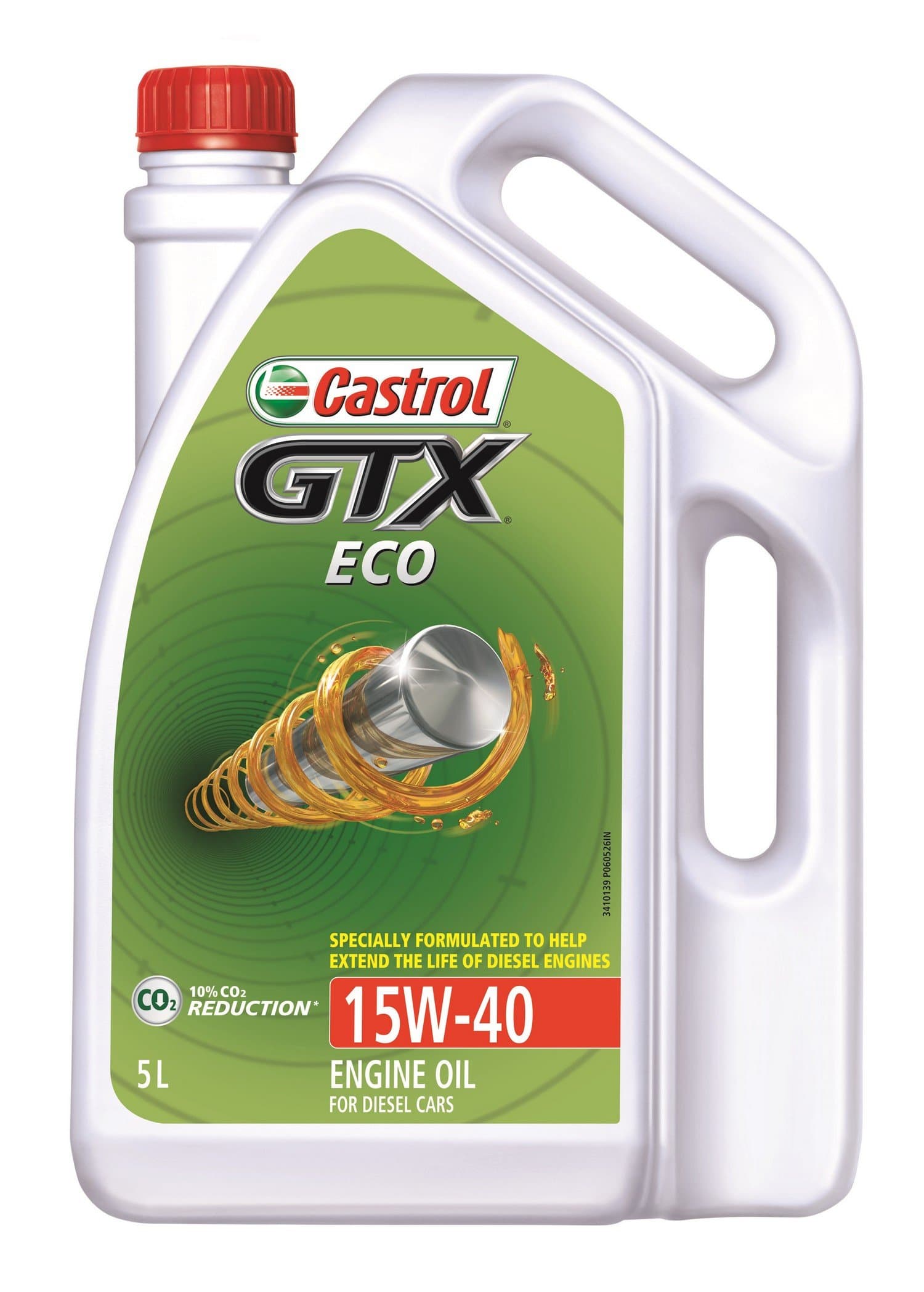 Castrol GTX Eco SAE 15W-40 Engine Oil for Diesel Cars (5 L)