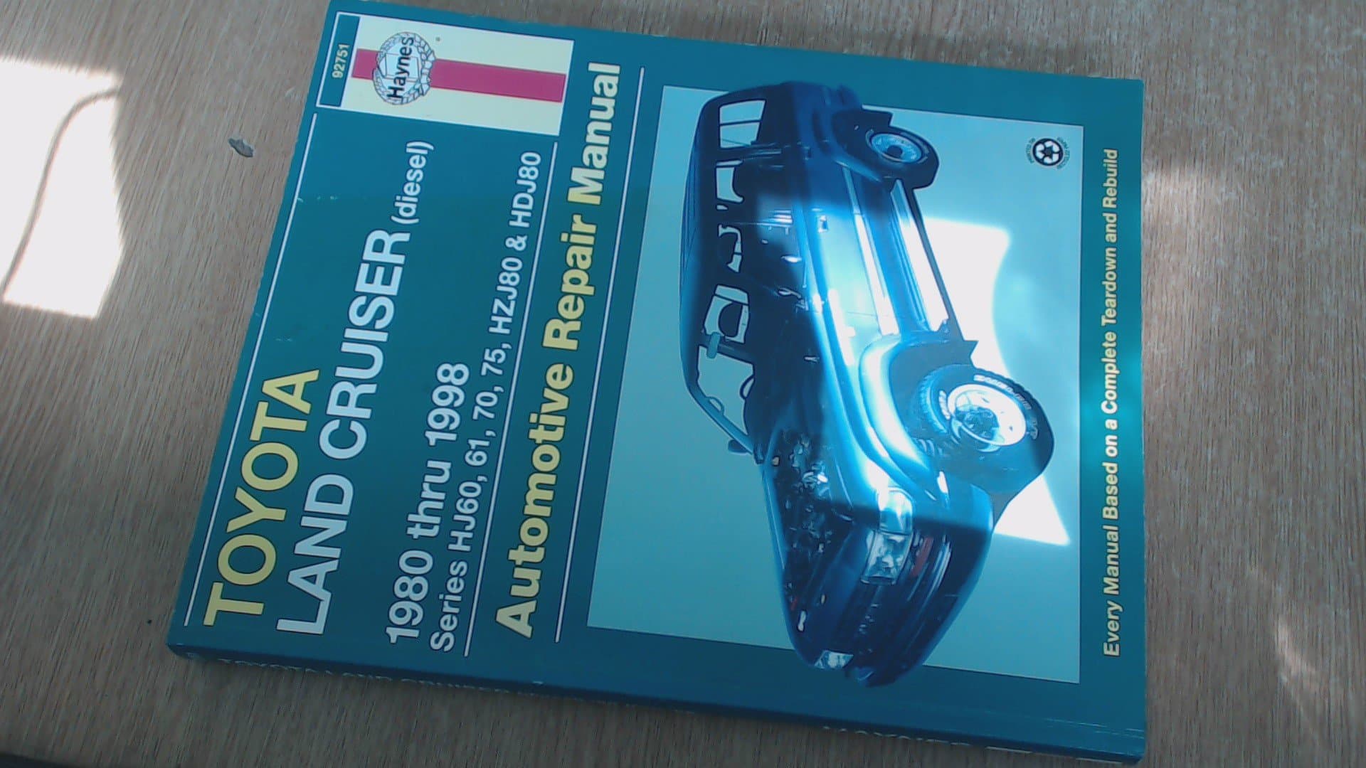 Toyota Land Cruiser (diesel) 80-98