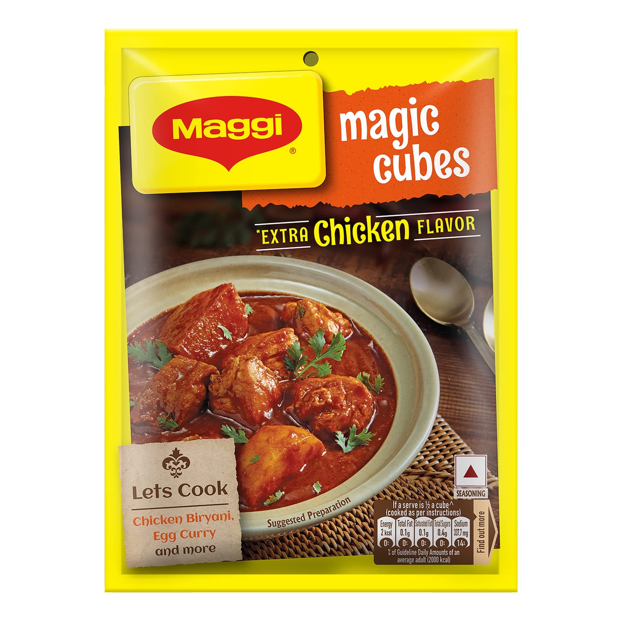 MAGIC Cubes, Chicken Masala, 40g