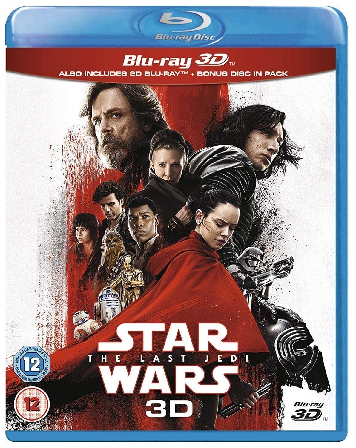 Star Wars: The Last Jedi [Blu-ray 3D] [2017] [Region Free] [3D Blu-ray]