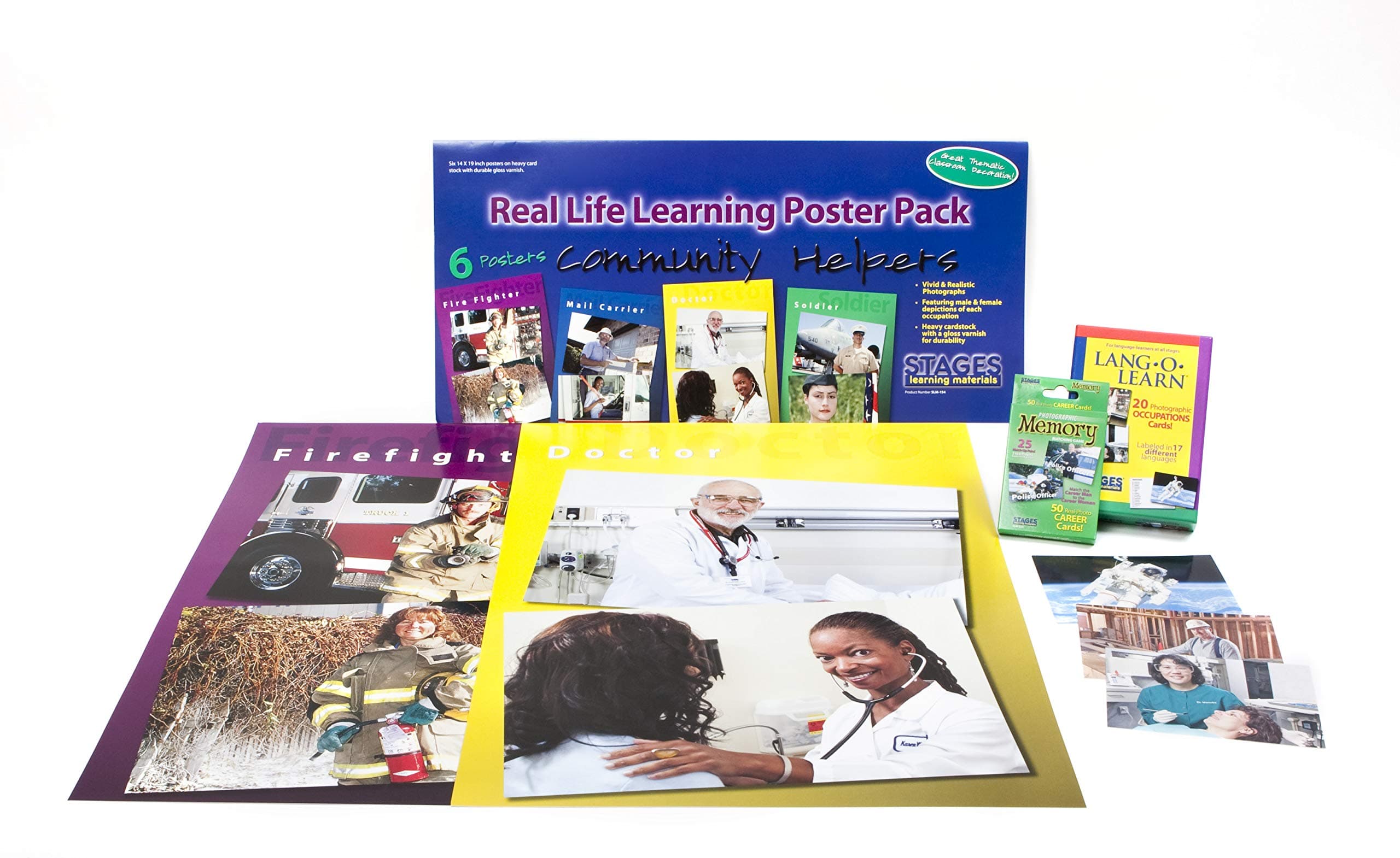 StagesLearning Materials: Careers Themed Kit for Preschool and Early Childhood Learning Centers