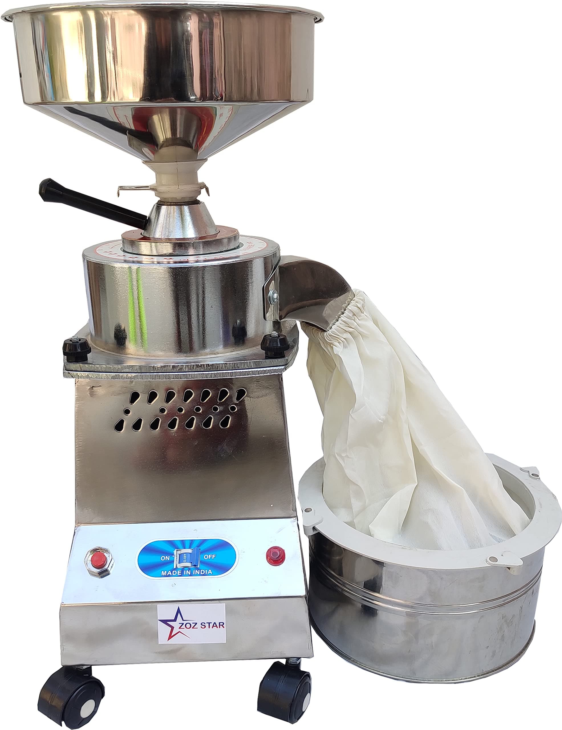 Flour Mill Machine, Atta chakki, Domestic Aata Maker, Ghar Ghanti, Heavy Duty, (Standard Motor) Power Saving Feature Added Table top with Standard Accessories 1.5 HP Warranty 10 Years