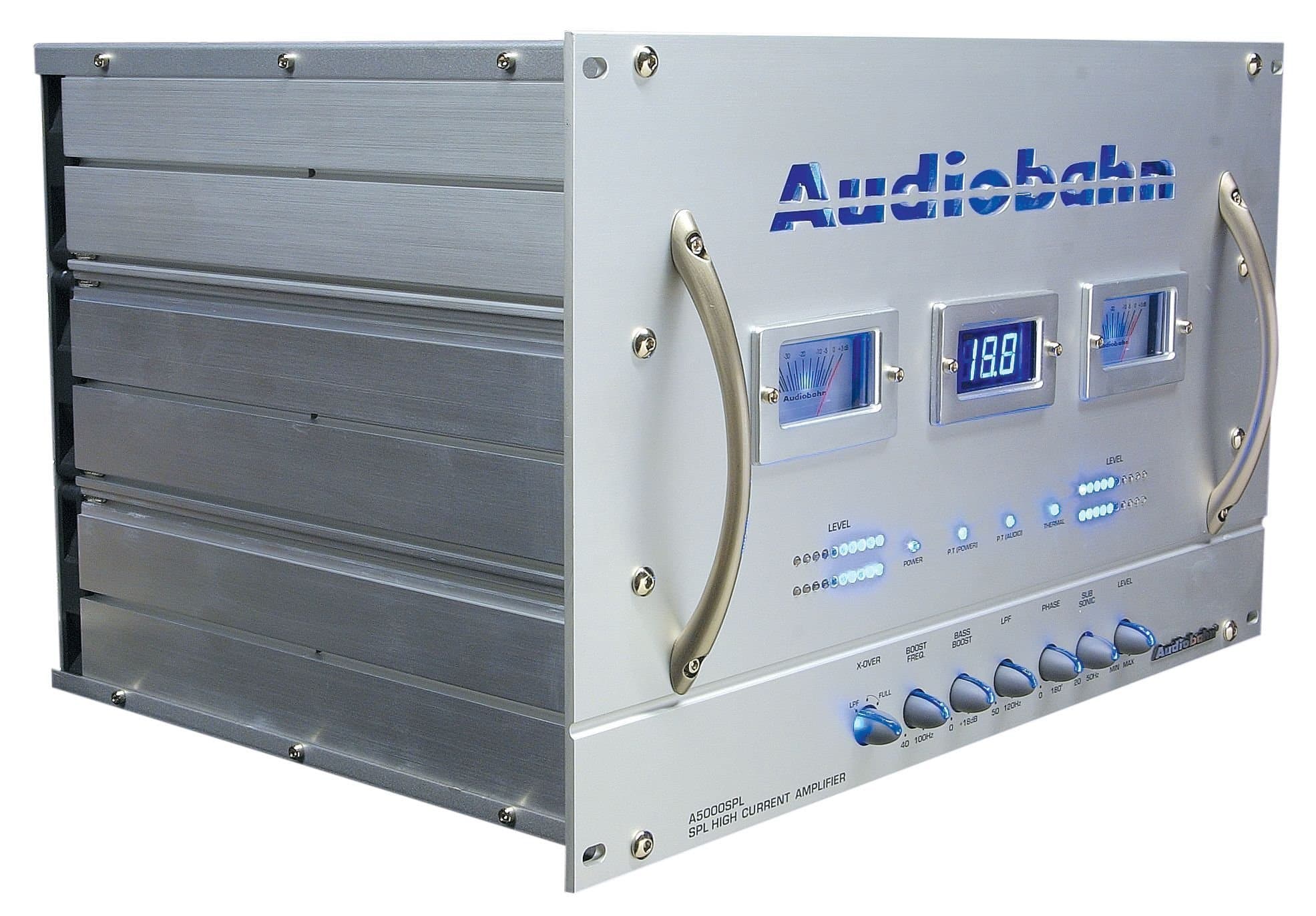 Audiobahn Amplifiers A5000SPL High Current Power Plant 5 Channel Car Amplifier