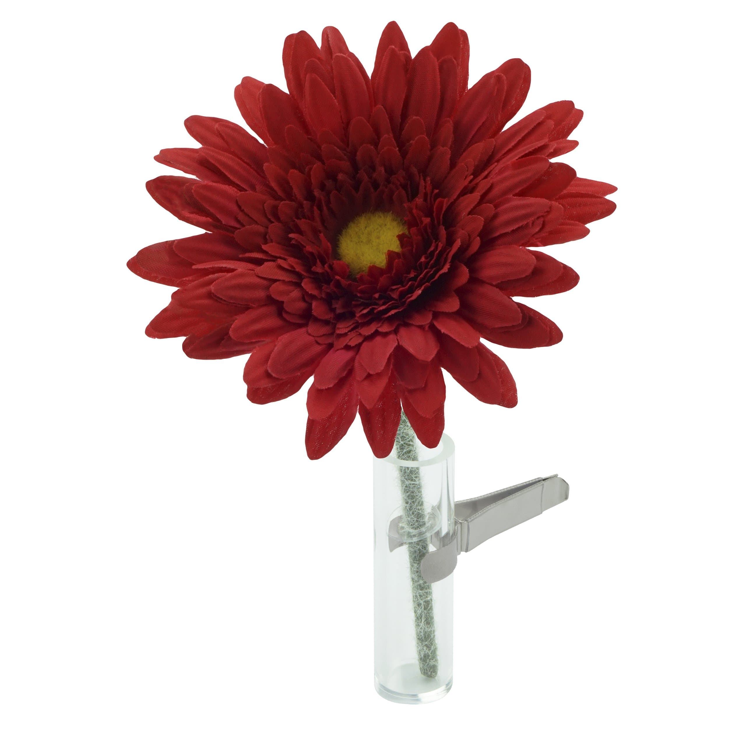 Acrylic Car Vase with silk flower/cult flower in Fits every car