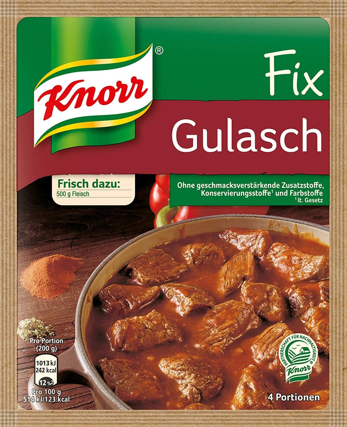 Knorr Fix Goulash (Gulasch) 51 g