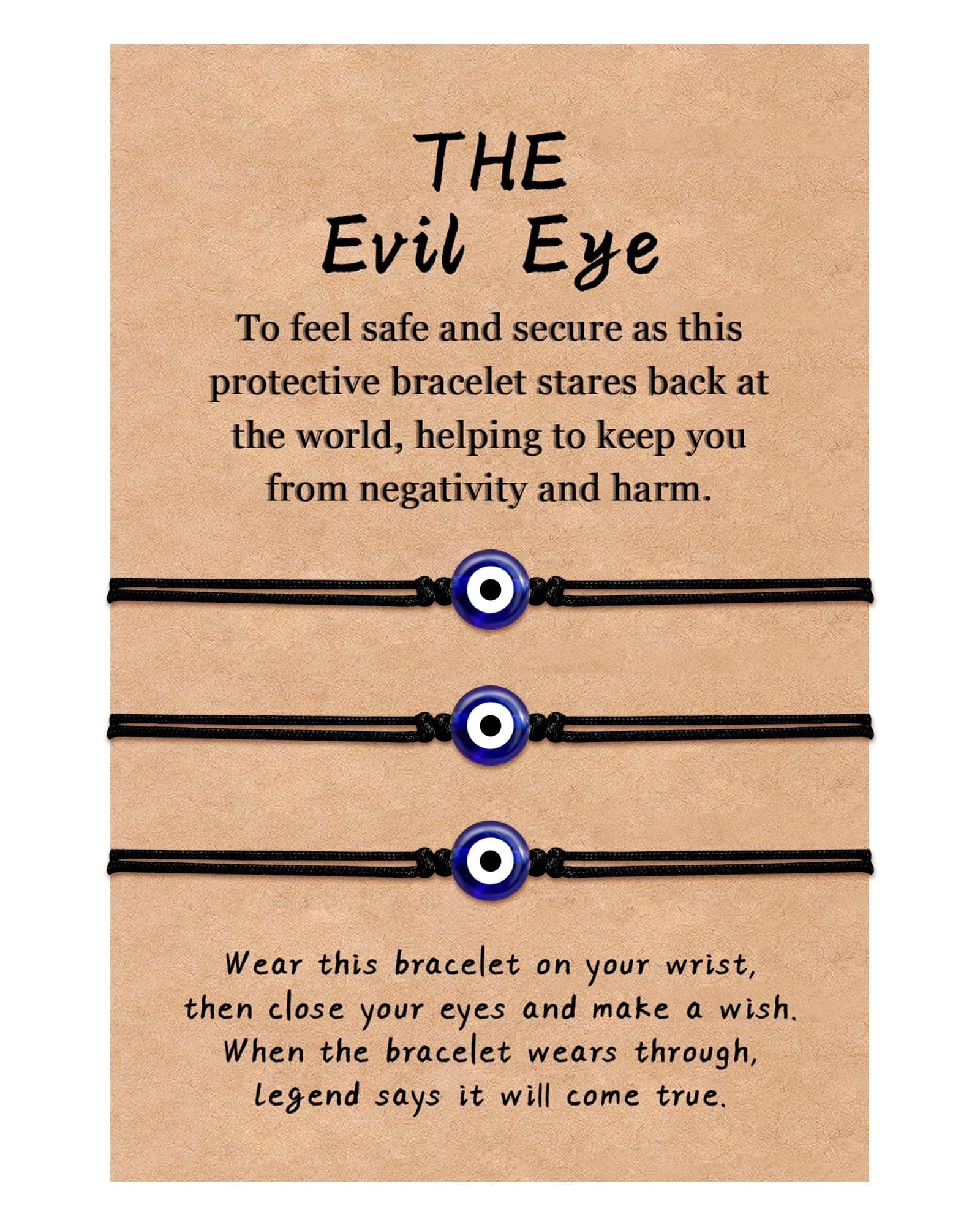 2/3 Pcs Evil Eye Bracelets for Women Men Good Luck Jewelry Nazar Kabbalah Protection Couple Friendship Family Ojo Turco Strings Lucky Gift Tibetan Buddhist Bracelet Red String of Fate Bracelet