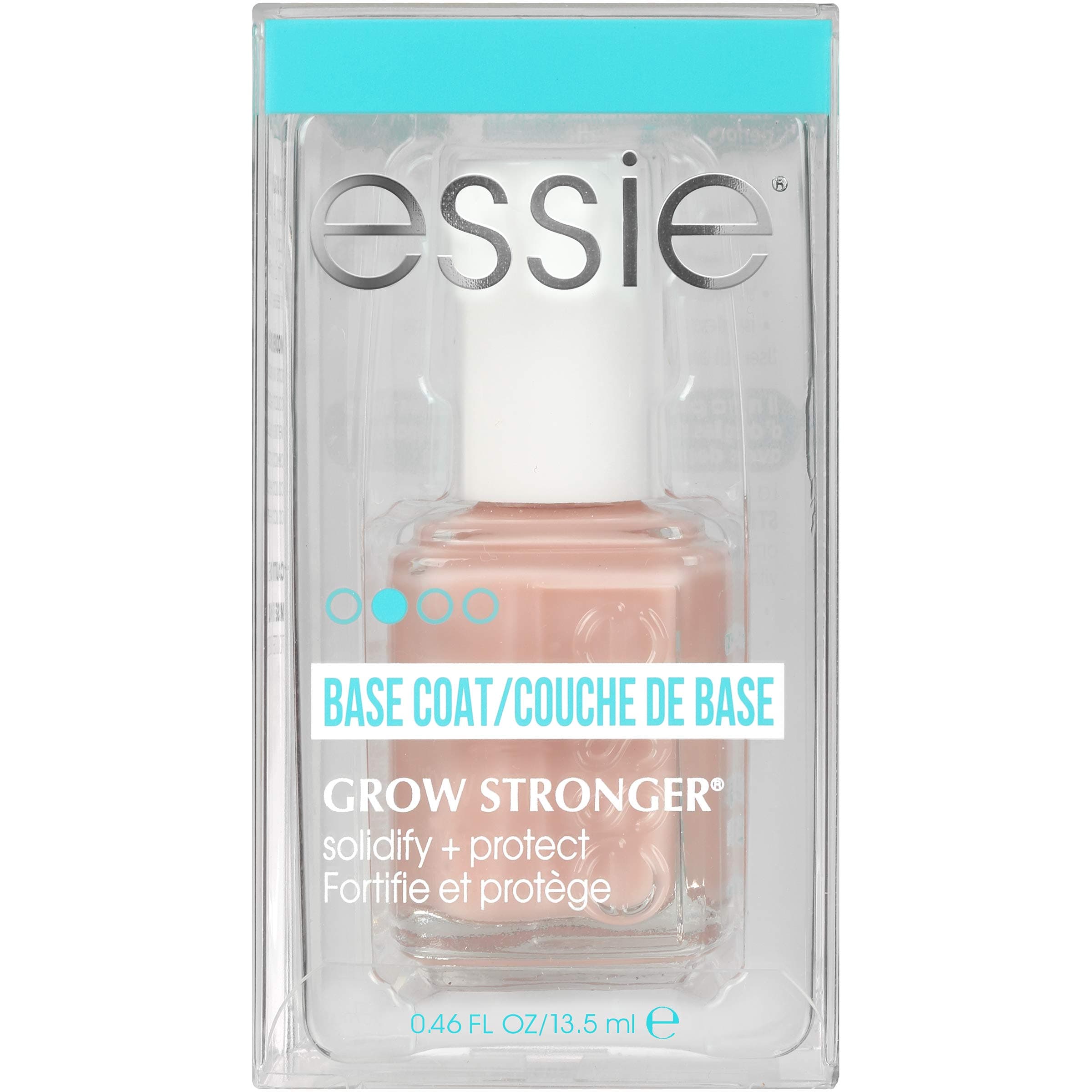 essie Grow Stronger Base Coat Nail Polish, 0.46 Ounce