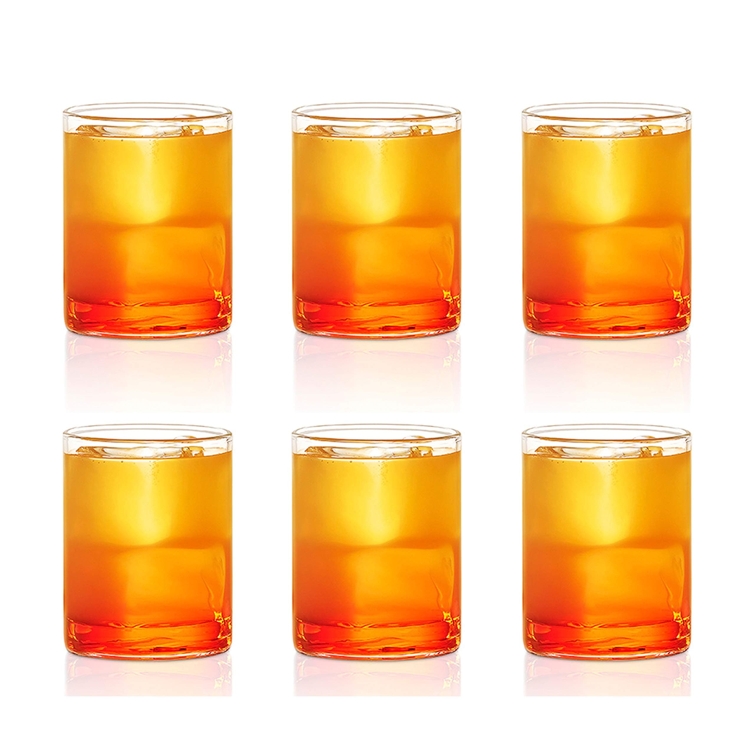 Borosil Vision Classic Juice Glass (Set of 6), 4 oz (120ml), Glass