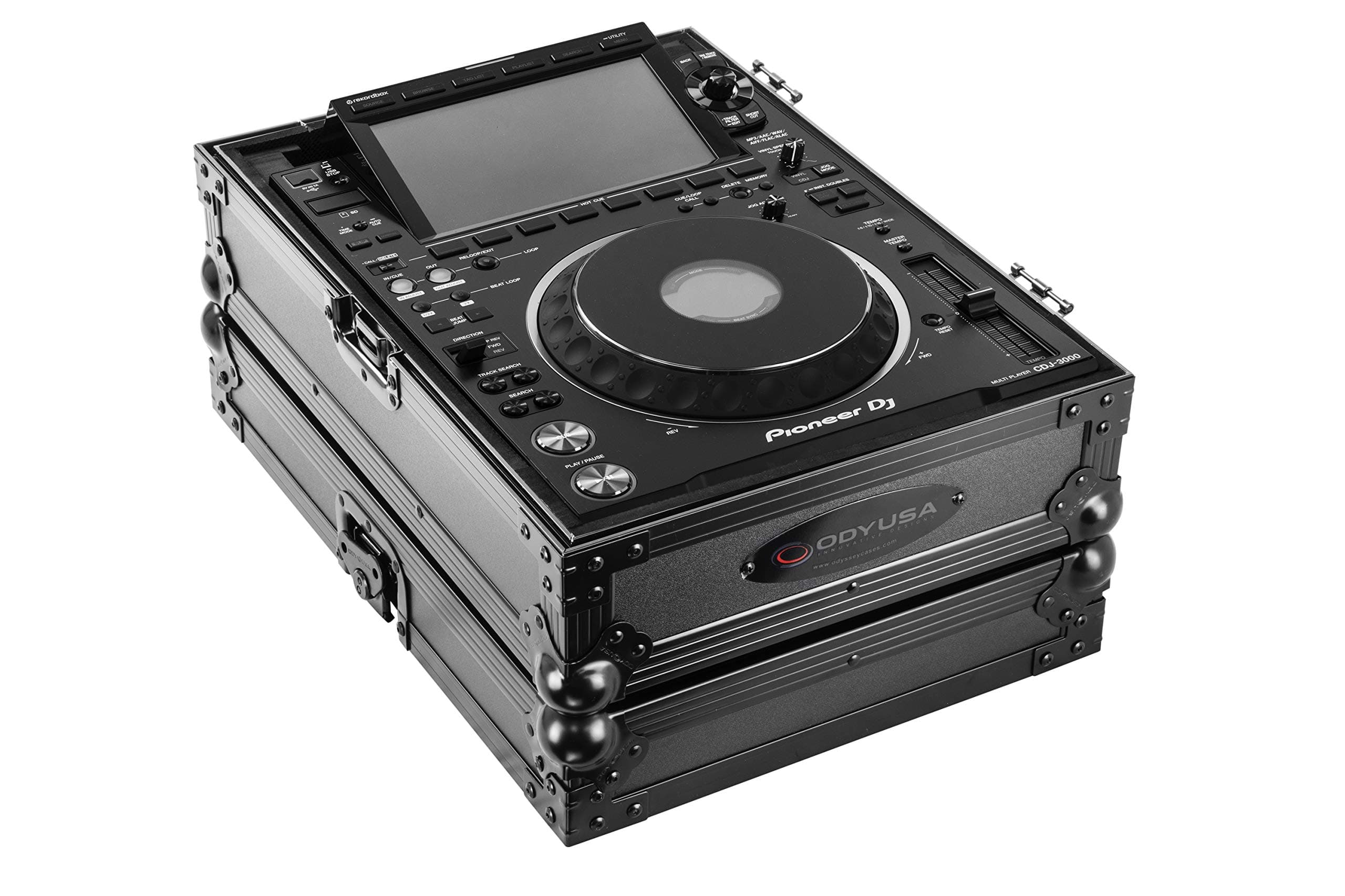 Odyssey Cases Flight Case - Black for CDJ-3000 (FZ3000BL)
